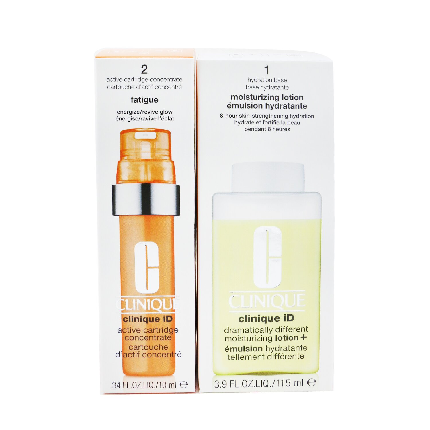 Clinique Clinique iD Dramatically Different Loción+ Hidratante + Cartucho Activo Concentrado Para Fatiga 125ml/4.2oz