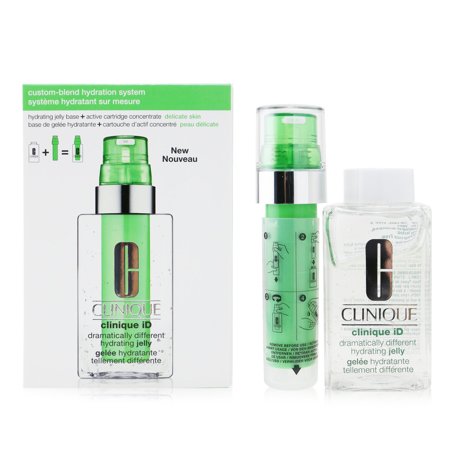 Clinique Clinique iD Dramatically Different Hydrating Jelly + Active Cartridge Concentrate For Delicate Skin 125ml/4.2oz