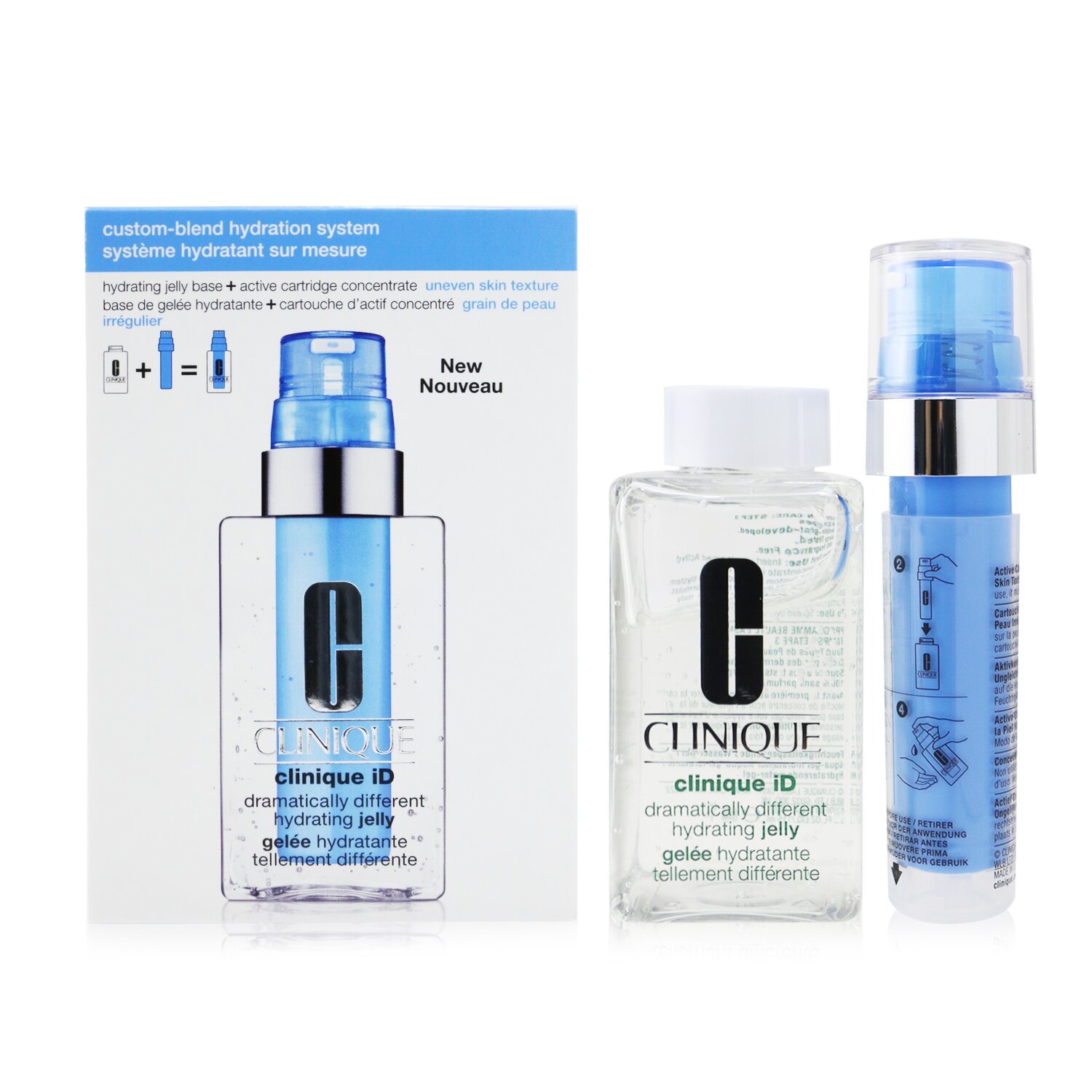 Clinique Clinique iD Dramatically Different Hydrating Jelly + Active Cartridge Concentrate For Uneven Skin Texture 125ml/4.2oz