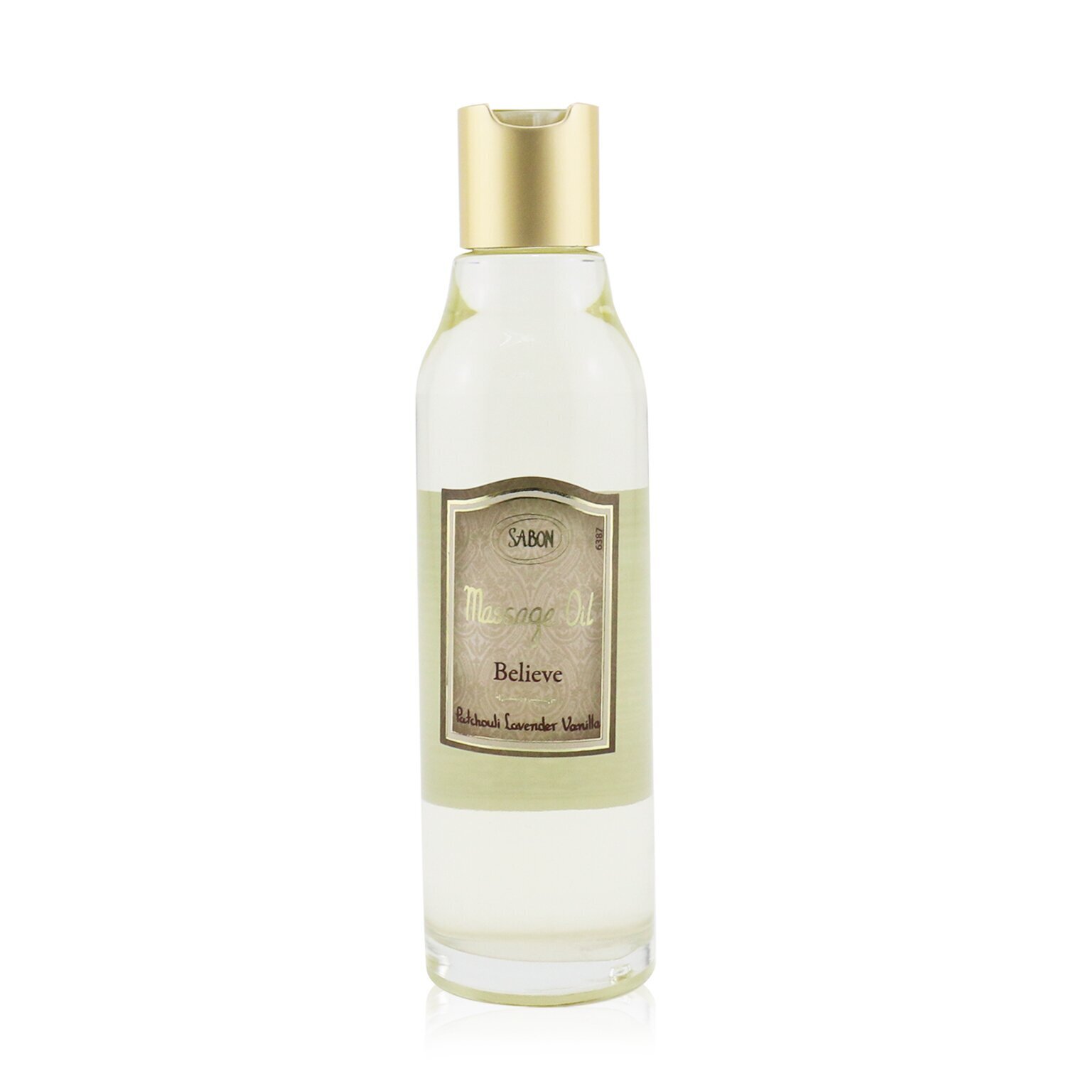 萨邦 Sabon Massage Oil - Believe (Patchouli Lavender Vanilla) (Exp. Date 06/2021) 150ml/5oz