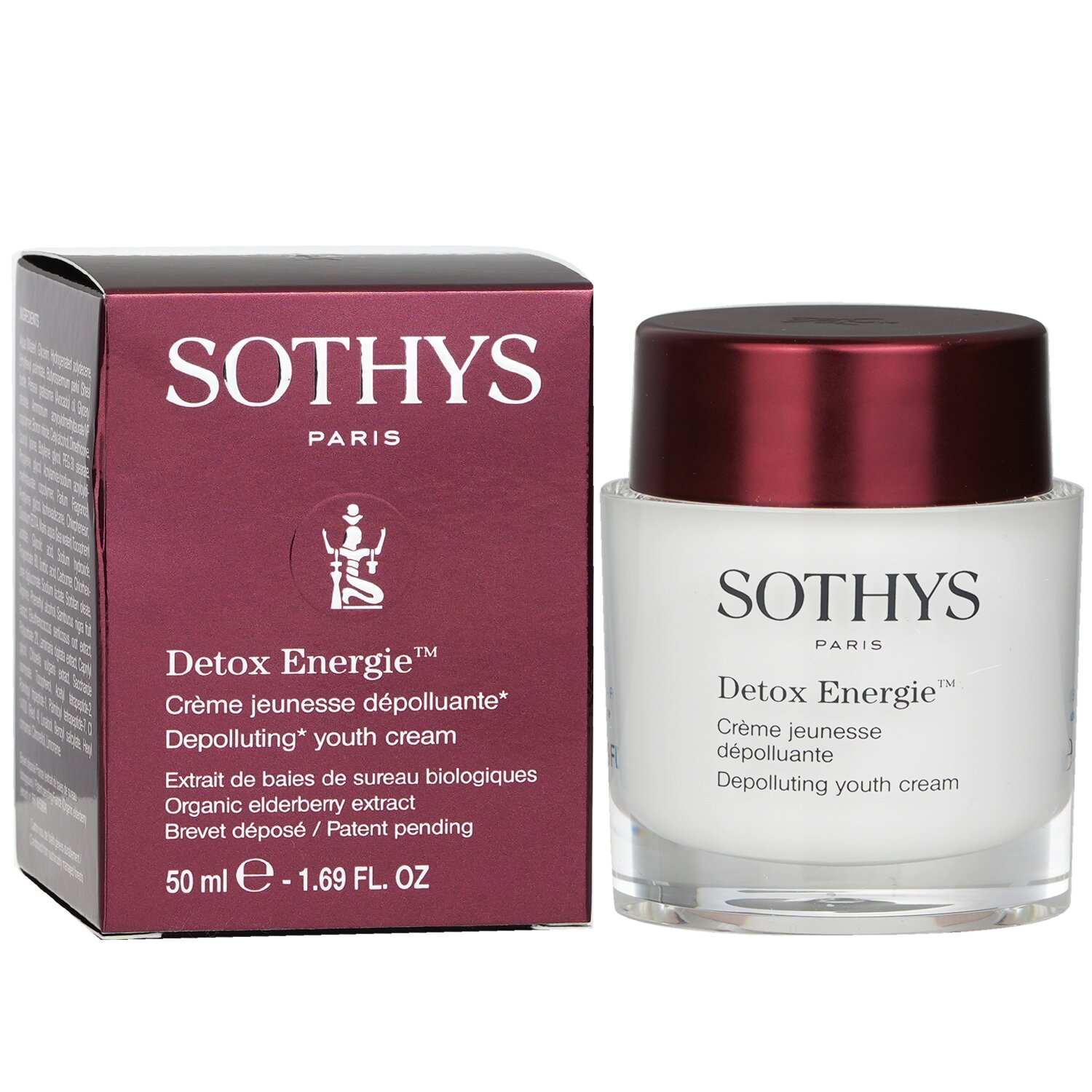 ソティス Sothys デトックス エナジー デポリューティング ユース クリーム 50ml/1.69oz | ストロベリーネット  Strawberrynet