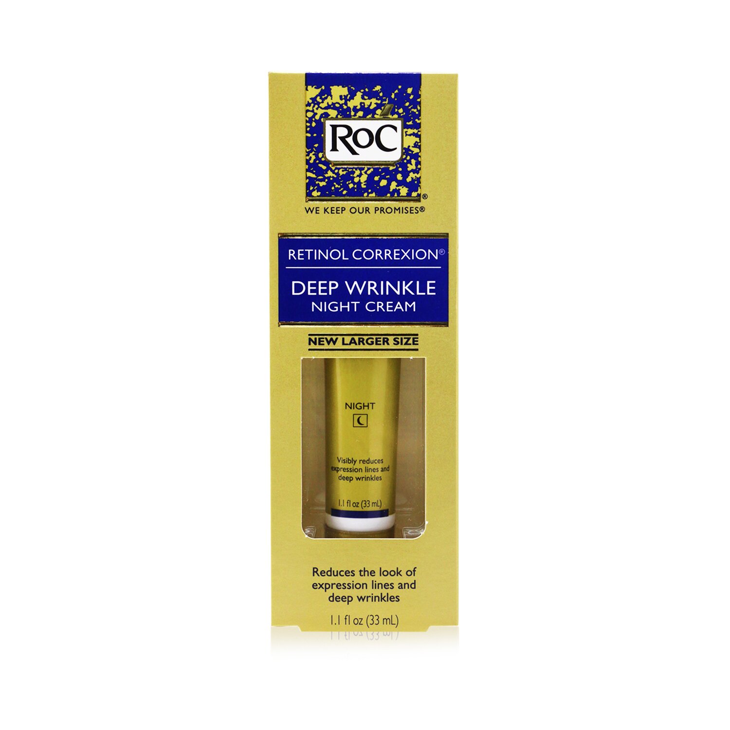 ROC Retinol Correxion Crema de Noche de Arrugas Profundas 33ml/1.1oz