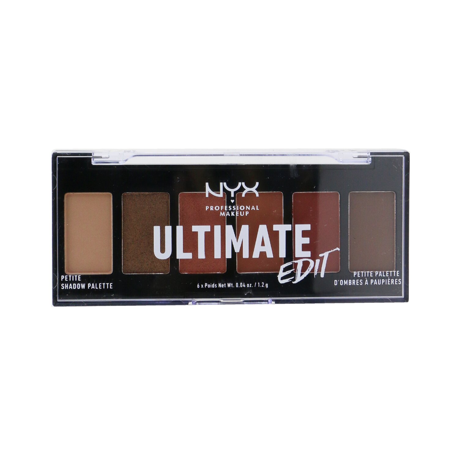 NYX لوحة ظلال Ultimate Edit Petite (ظلال عيون عدد 6) 6x1.2g/0.04oz