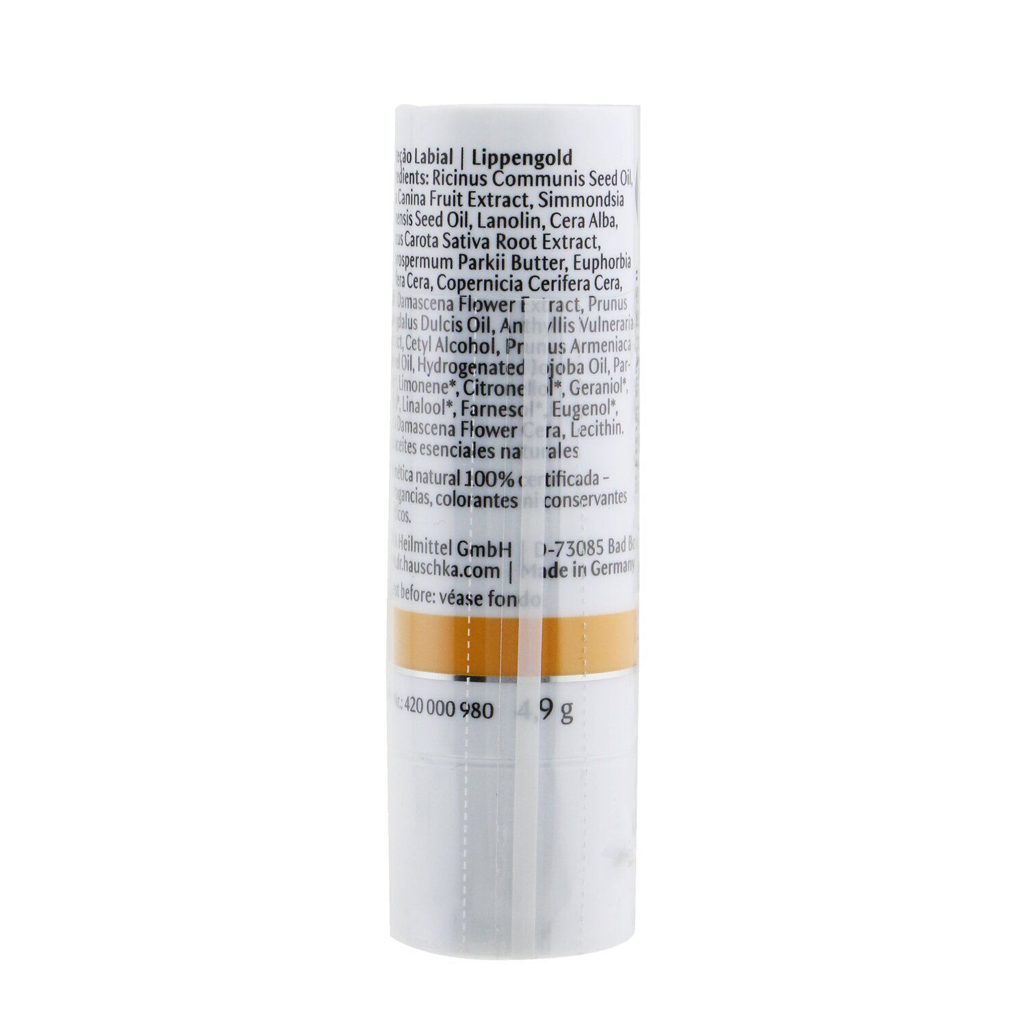 Dr. Hauschka Lip Care Stick (Exp. Date: 08/2021) 4.9g/0.16oz