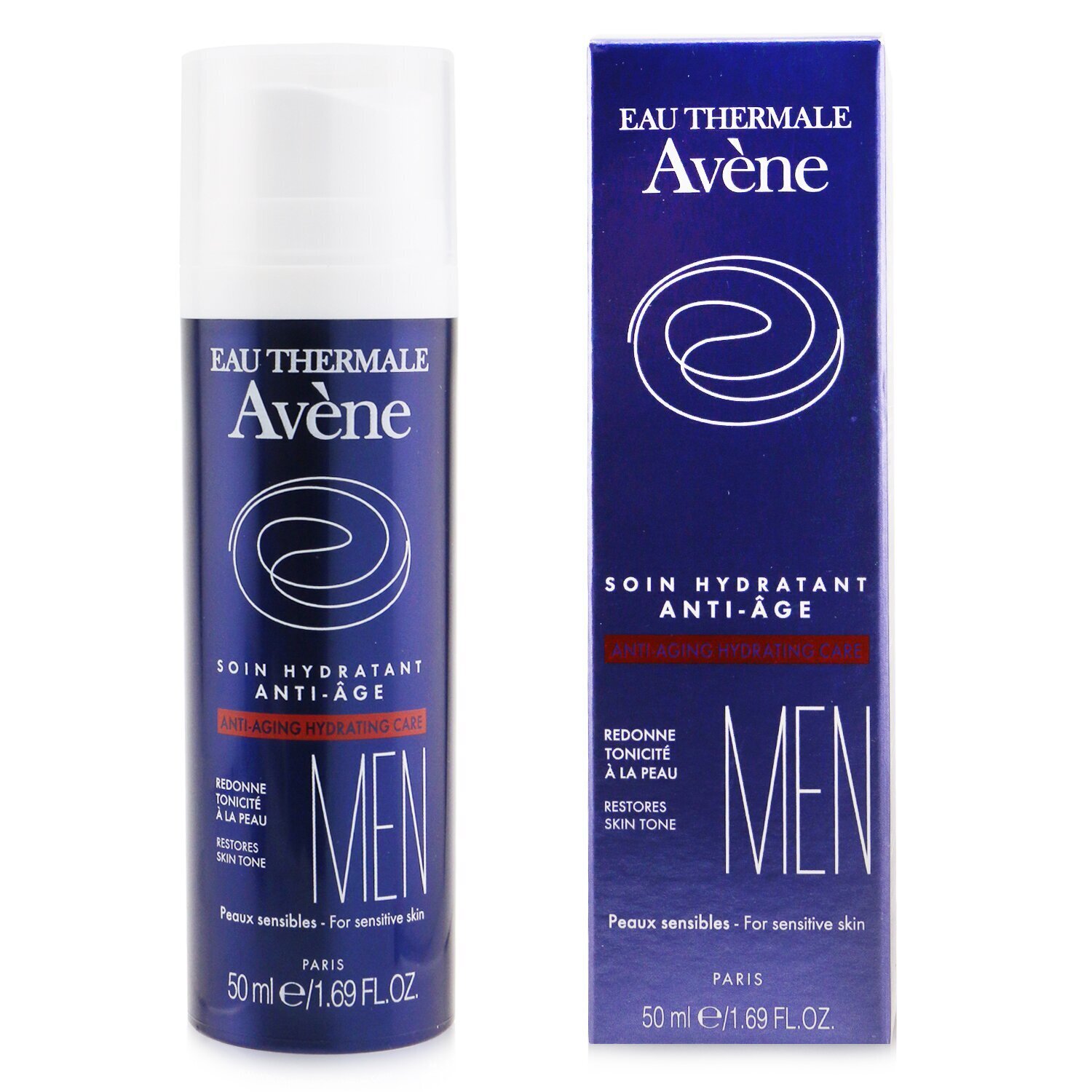 Avene Men Anti-Aging Hydrating Care (For Sensitive Skin) 50ml/1.69oz