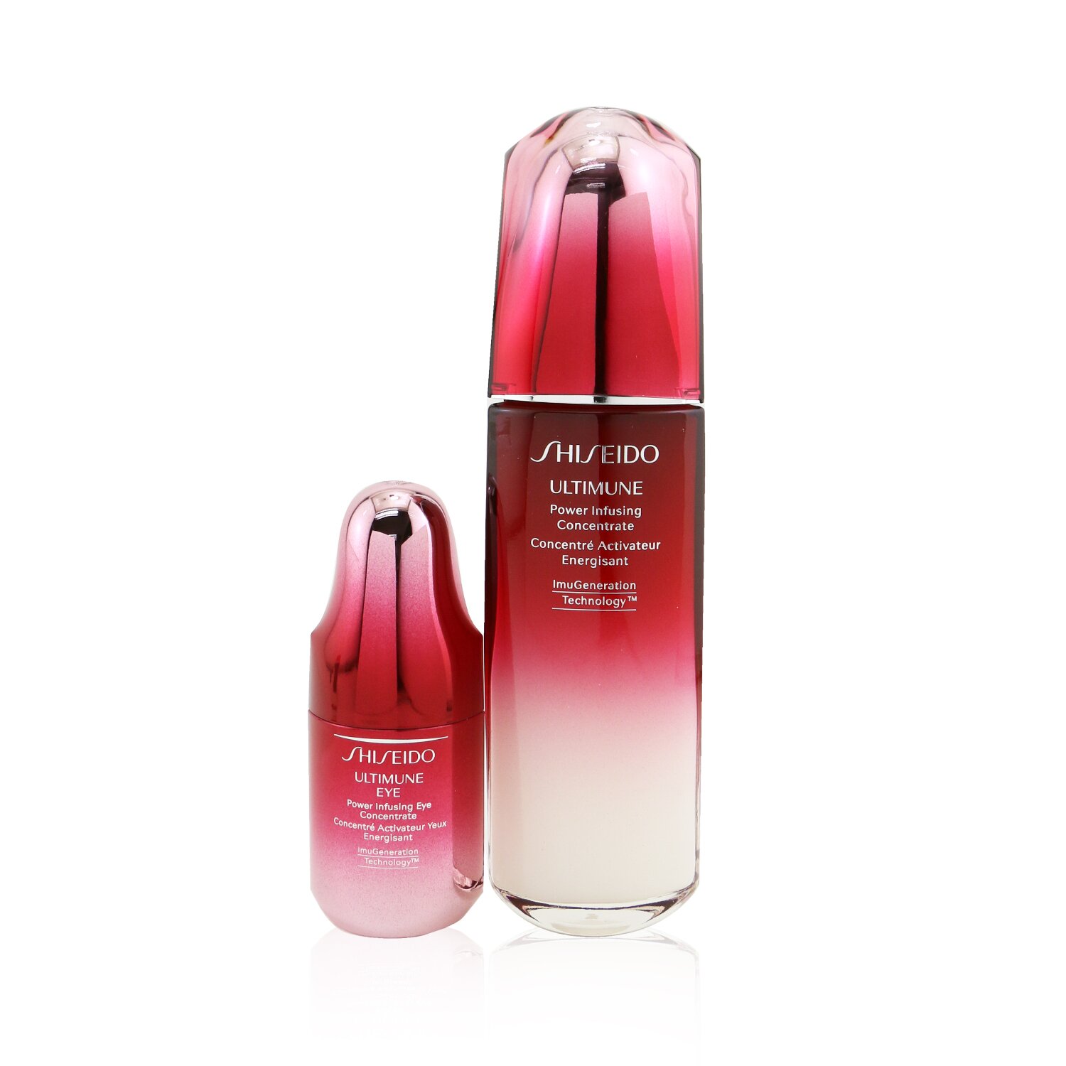 Shiseido Ultimune Power Infusing Set For Face & Eyes Set: Face Concentrate 100ml + Eye Concentrate 15ml 2pcs