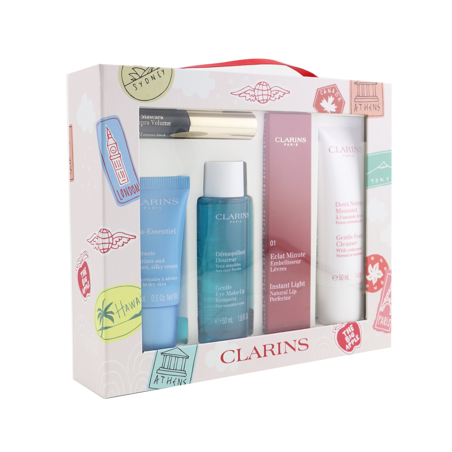 Clarins Clarins With Love From Suitcase Set 5pcs