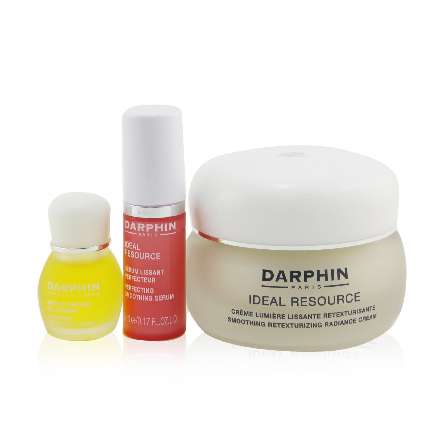 朵梵 Darphin 朵梵植物焕肤3件套装：焕颜面霜 50ml+焕颜精华液 5ml+ 茉莉精油 4ml 3pcs