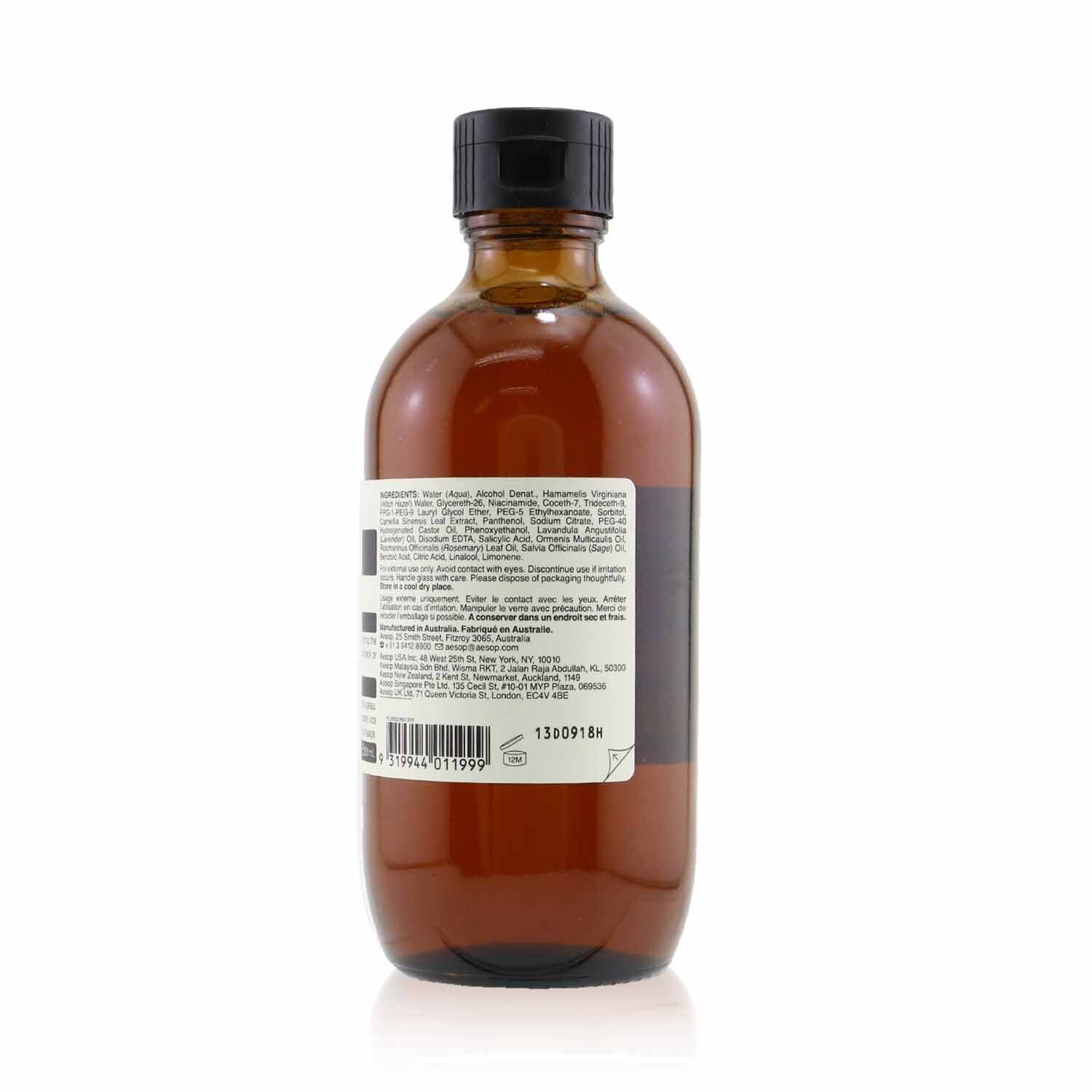 Aesop In Two Minds Facial Toner - For Combination Skin 200ml/6.8oz