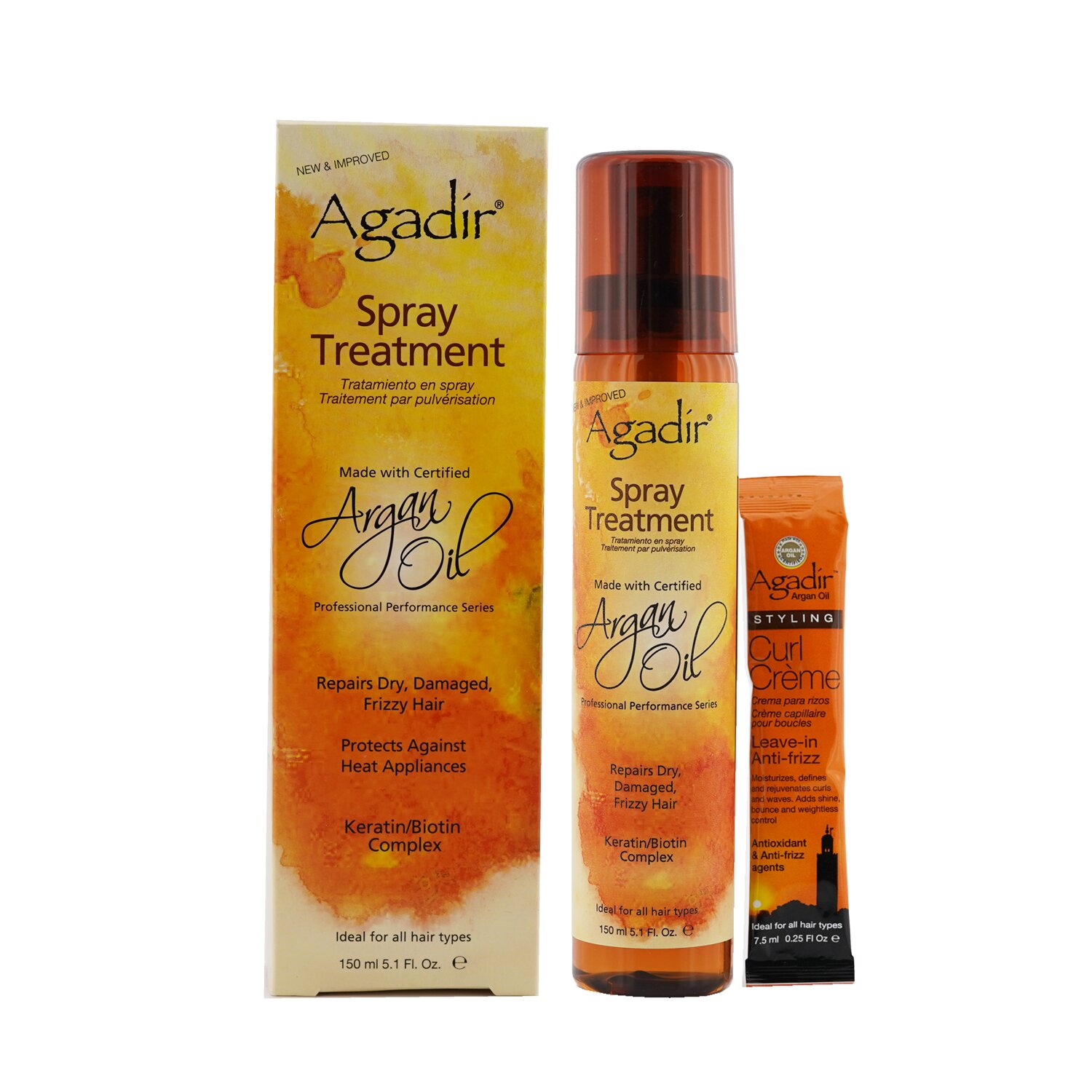 Agadir Argan Oil سبراي معالج (مثالي لجميع أنواع الشعر) 150ml/5.1oz