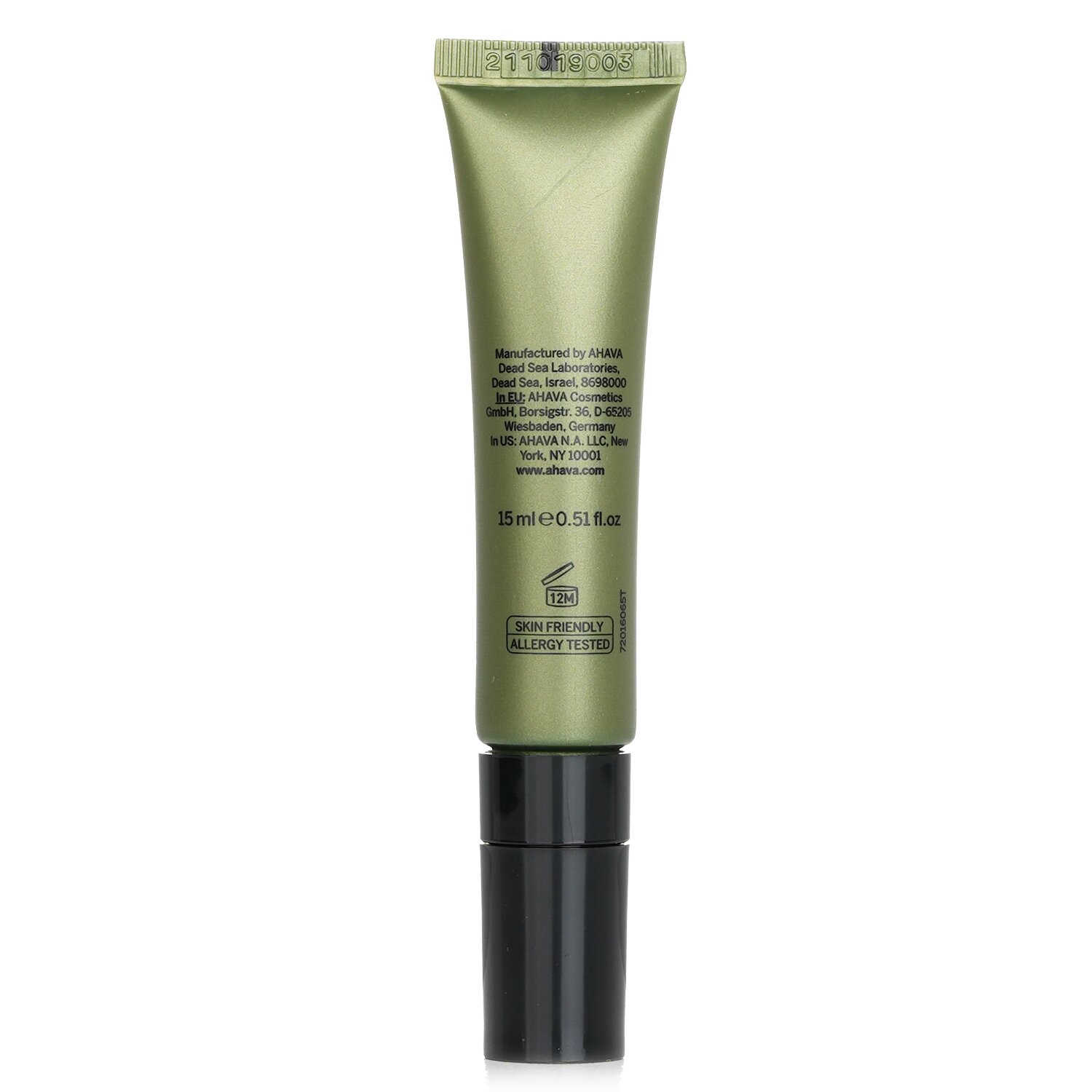 Ahava Təhlükəsiz Retinol Pretinol Göz Kremi 15ml/0.51oz