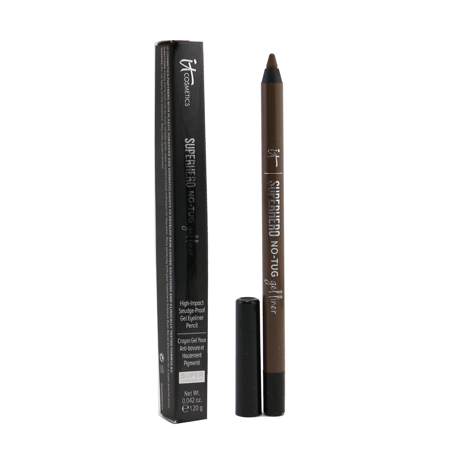 IT Cosmetics Superhero No Tug Sharpenable Gel Eyeliner Pencil 1.2g/0.042oz