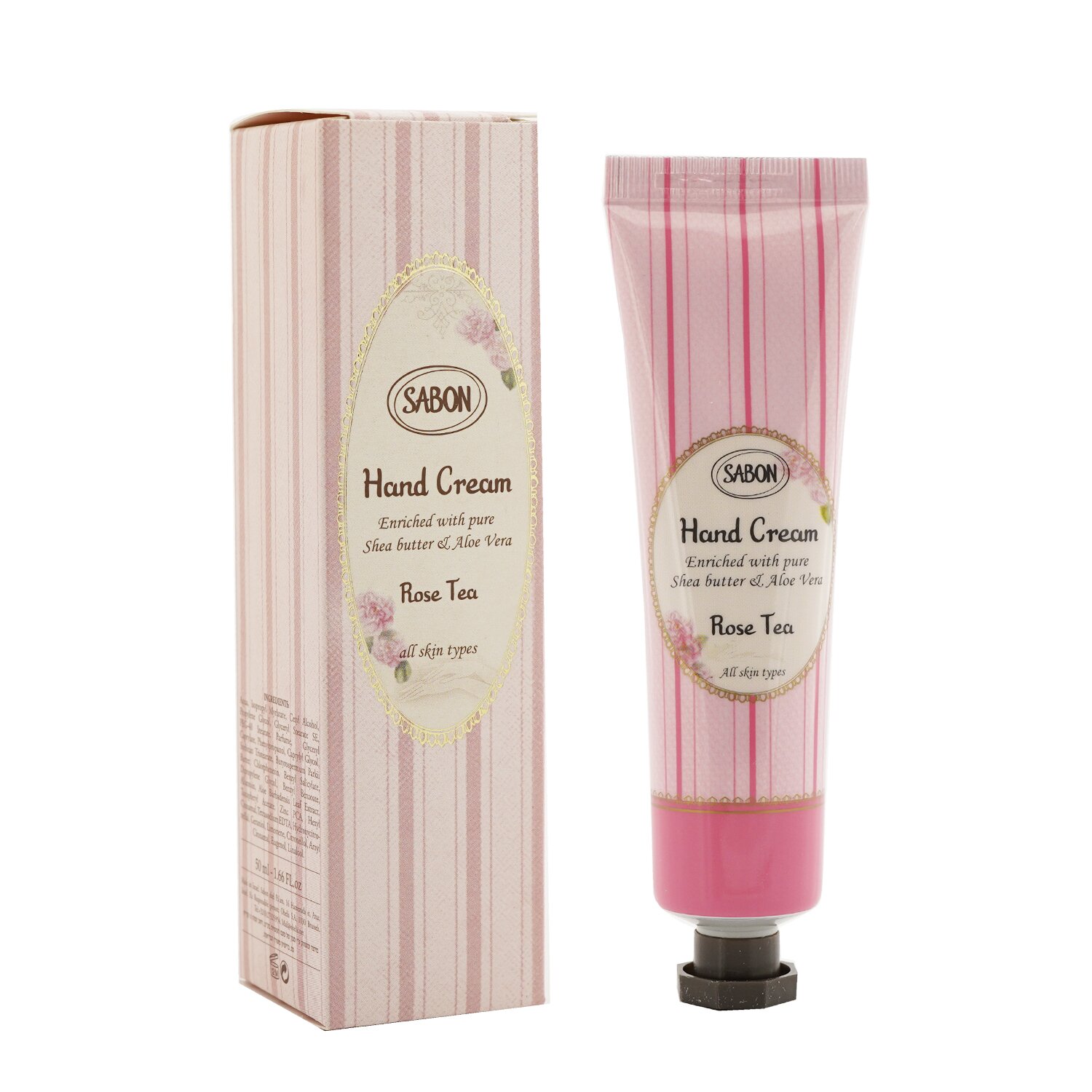 Sabon Hand Cream - Rose Tea (Tube) 50ml/1.66oz