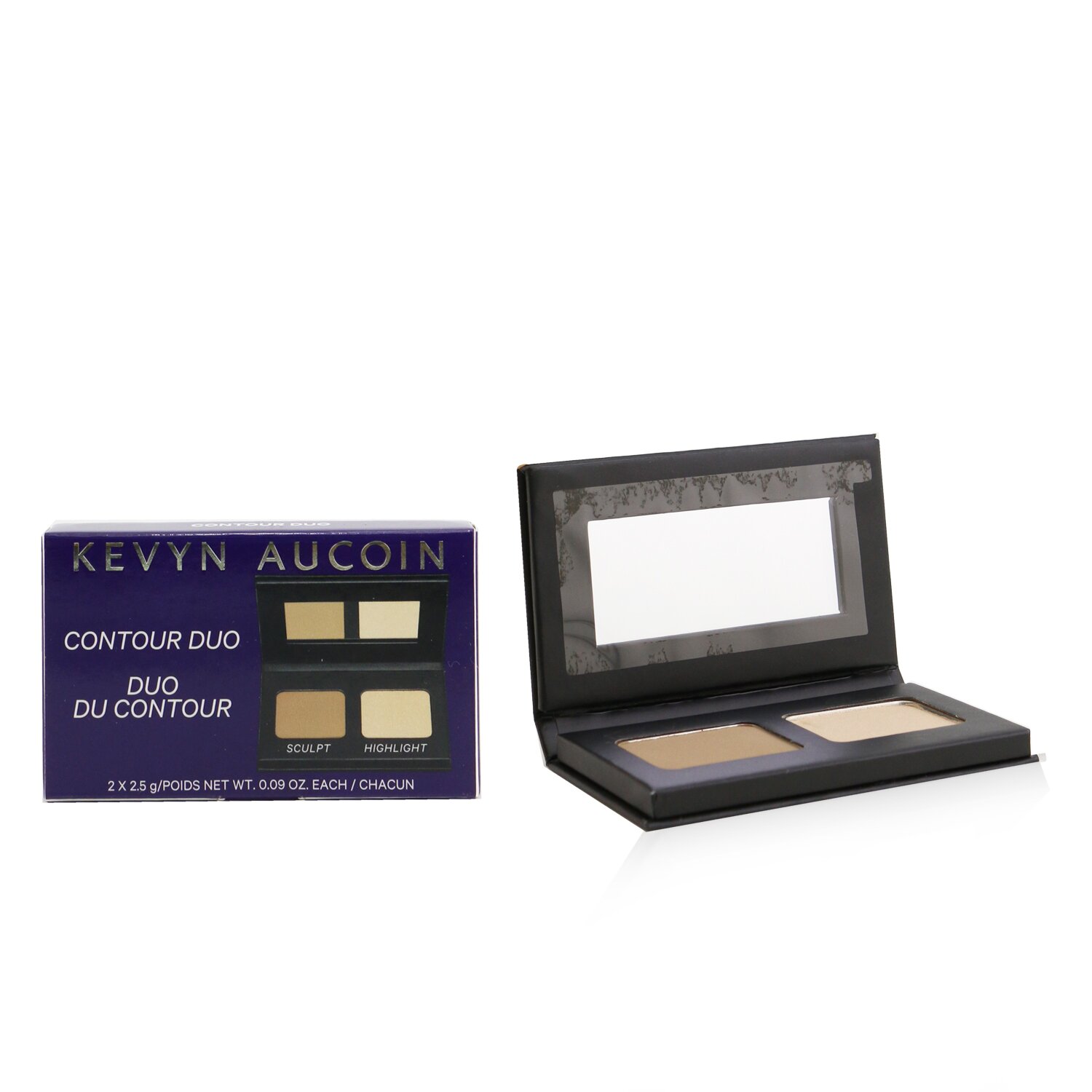 Kevyn Aucoin The Contour & Highlighter Duo (1x Contour, 1x Highlighter) 2x2.5g/0.09oz