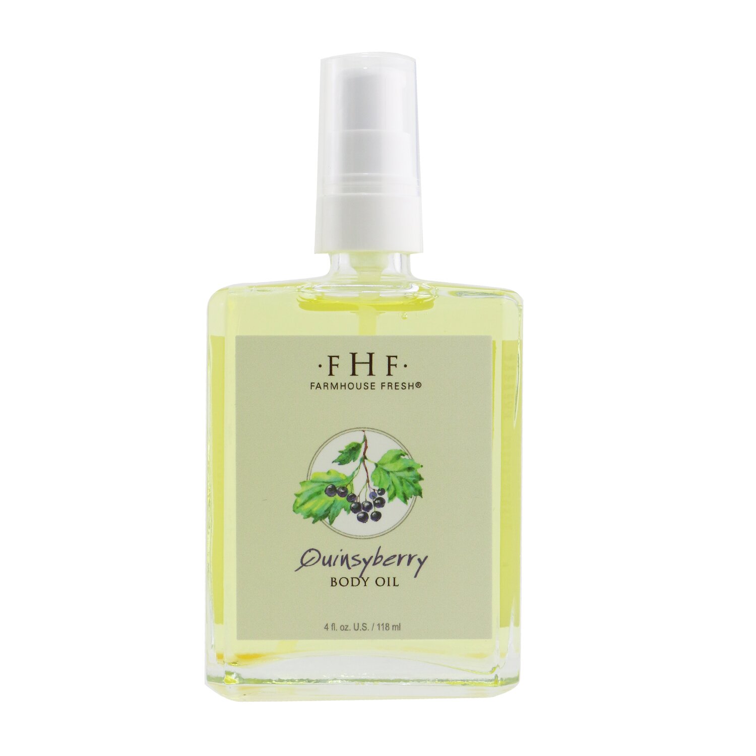 Farmhouse Fresh Body Oil - Quinsyberry 118ml/4oz