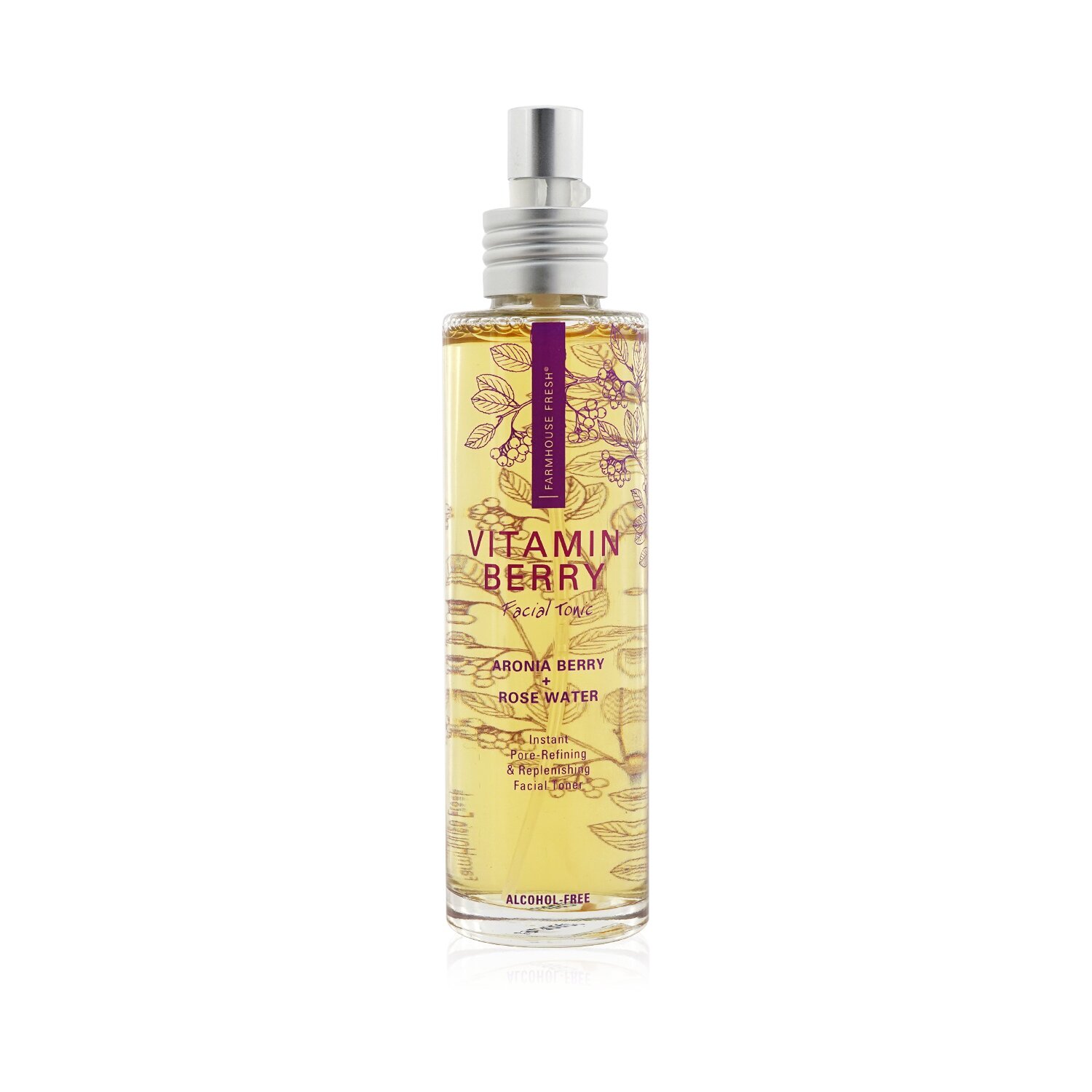 Farmhouse Fresh Vitamin Berry Facial Tonic - Instant Pore-Refining & Replenishing Facial Toner 103.5ml/3.5oz