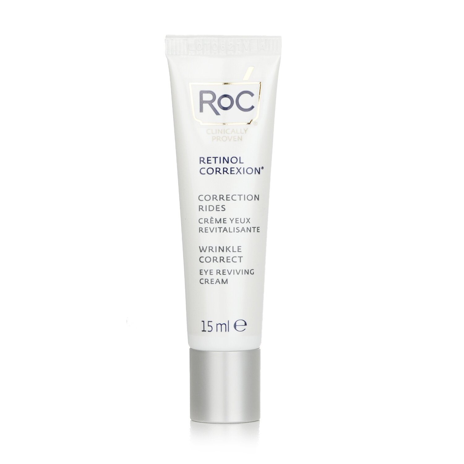 ROC Retinol Correxion Wrinkle Correct Eye Reviving Cream - Advanced Retinol With Hyaluronic Acid - קרם עיניים 15ml/0.5oz