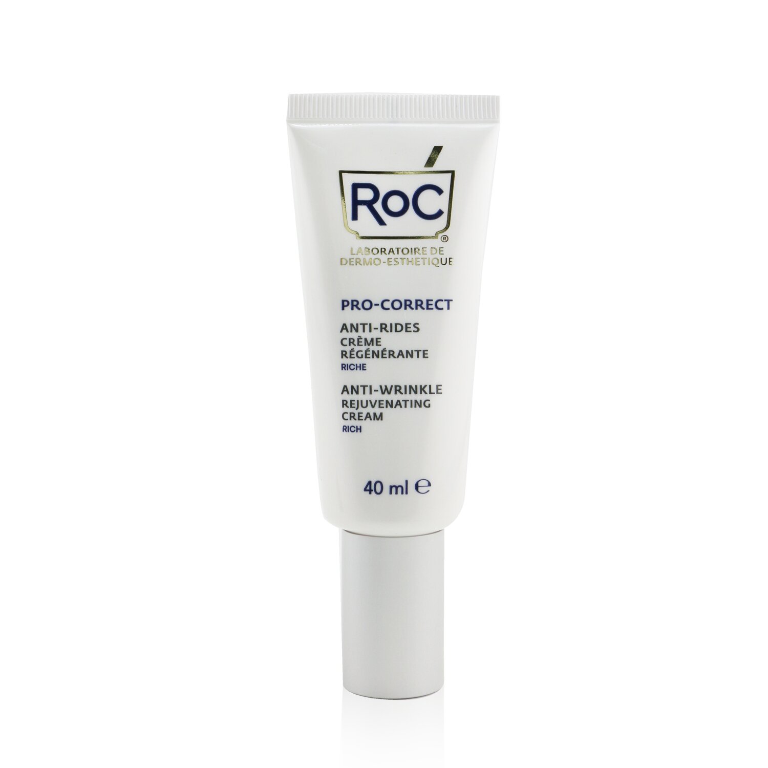 ROC Pro-Correct Anti-Wrinkle Rejuvenating Rich Cream - Advanced Retinol With Hyaluronic Acid קרם עשיר עם רטינול וחומצה היאלורונית 40ml/1.35oz