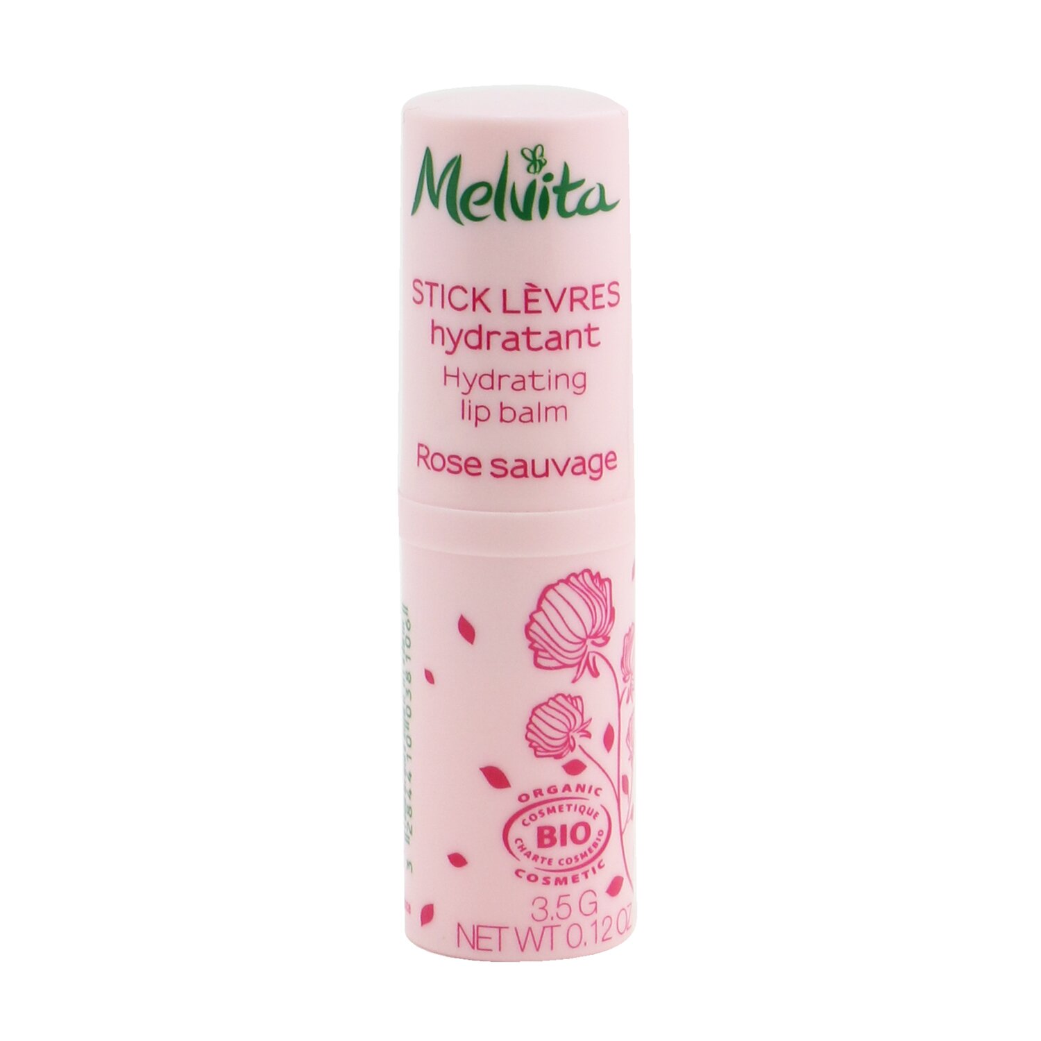 Melvita Rose Sauvage Hydrating Lip Balm 3.5g/0.12oz