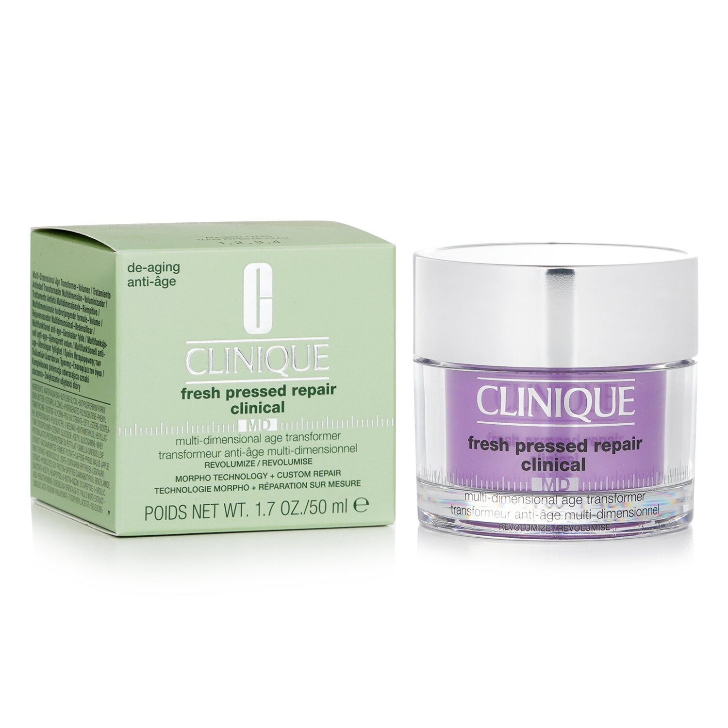 Clinique Fresh Pressed Repair Clinical MD Multi-Dimensional Age Transformer (Revolumize) 50ml/1.7oz