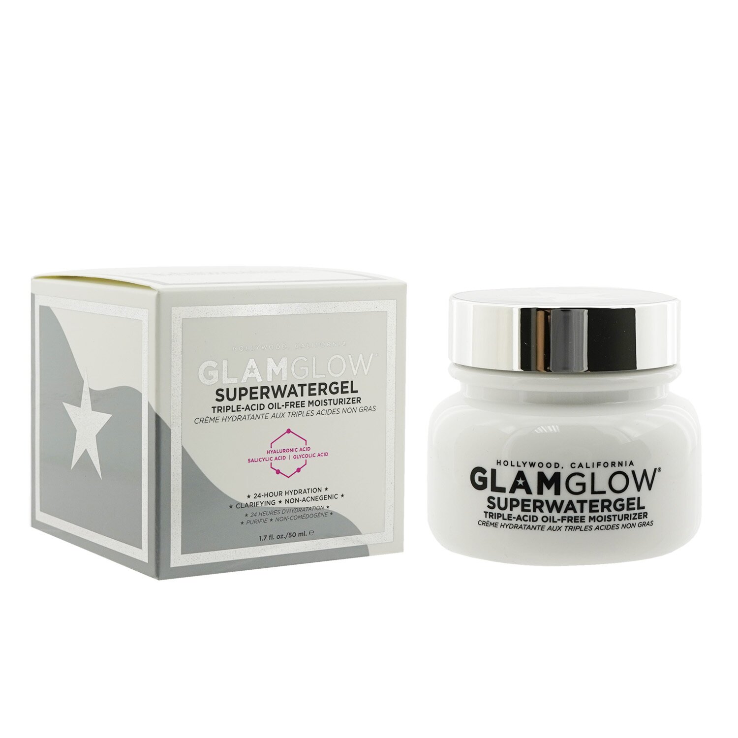 Glamglow مرطب ثلاثي الحمض خالٍ من الزيت Superwatergel 50ml/1.7oz