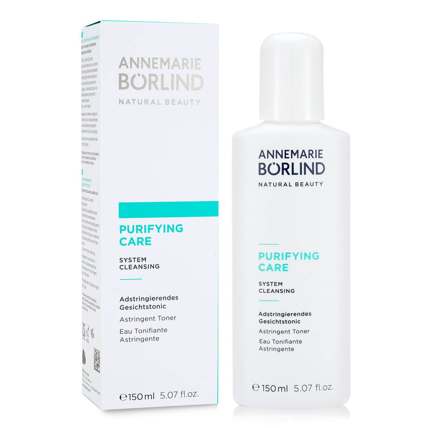 Annemarie Borlind تونر مطهر منظف Purfying Care System - للبشرة الزيتية والعرضة لحب الشباب 150ml/5.07oz