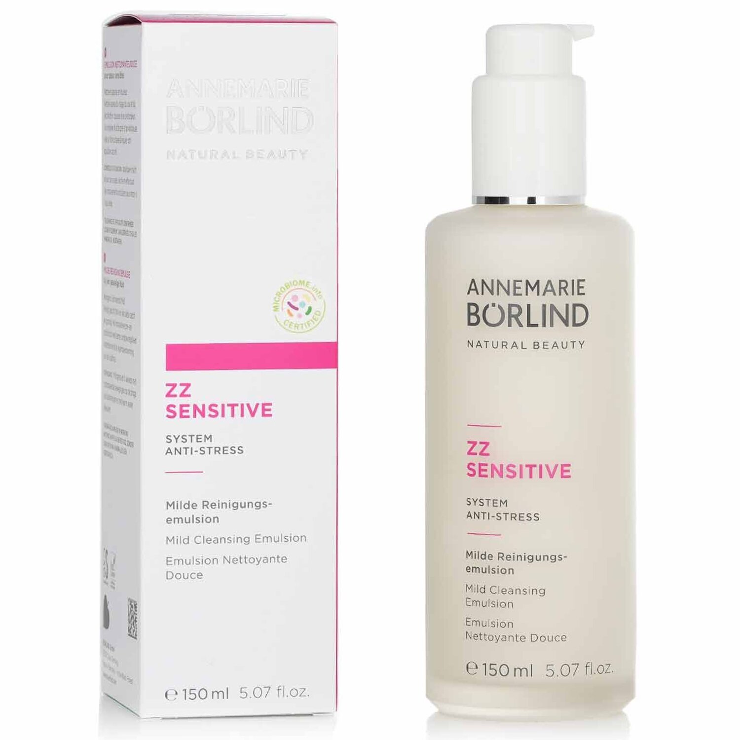 Annemarie Borlind ZZ Sensitive System Anti-Stress Mild Cleansing Emulsion - Dành cho Da Nhạy Cảm 150ml/5.07oz