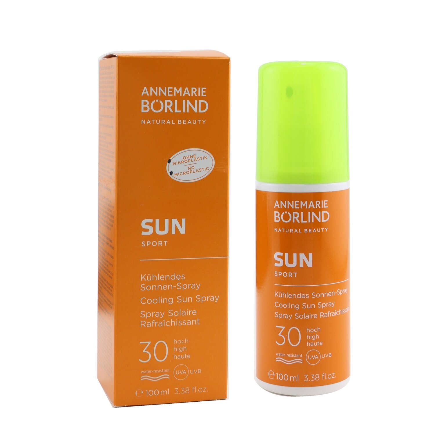 Annemarie Borlind Sun Sport Cooling Sun Spray SPF 30 ספריי הגנה מהשמש 100ml/3.38oz