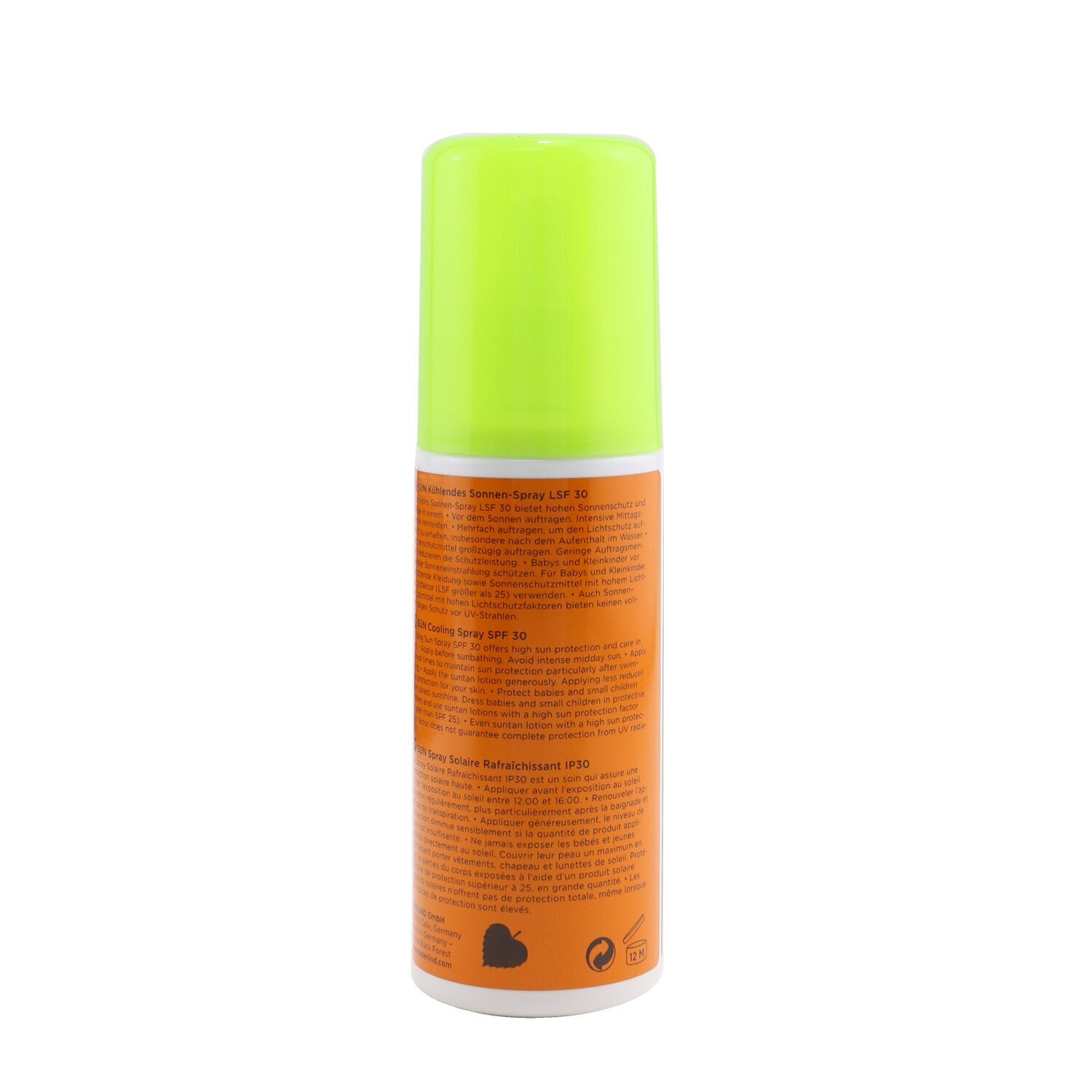 Annemarie Borlind Sun Sport Охлаждающий Солнцезащитный Спрей SPF 30 100ml/3.38oz