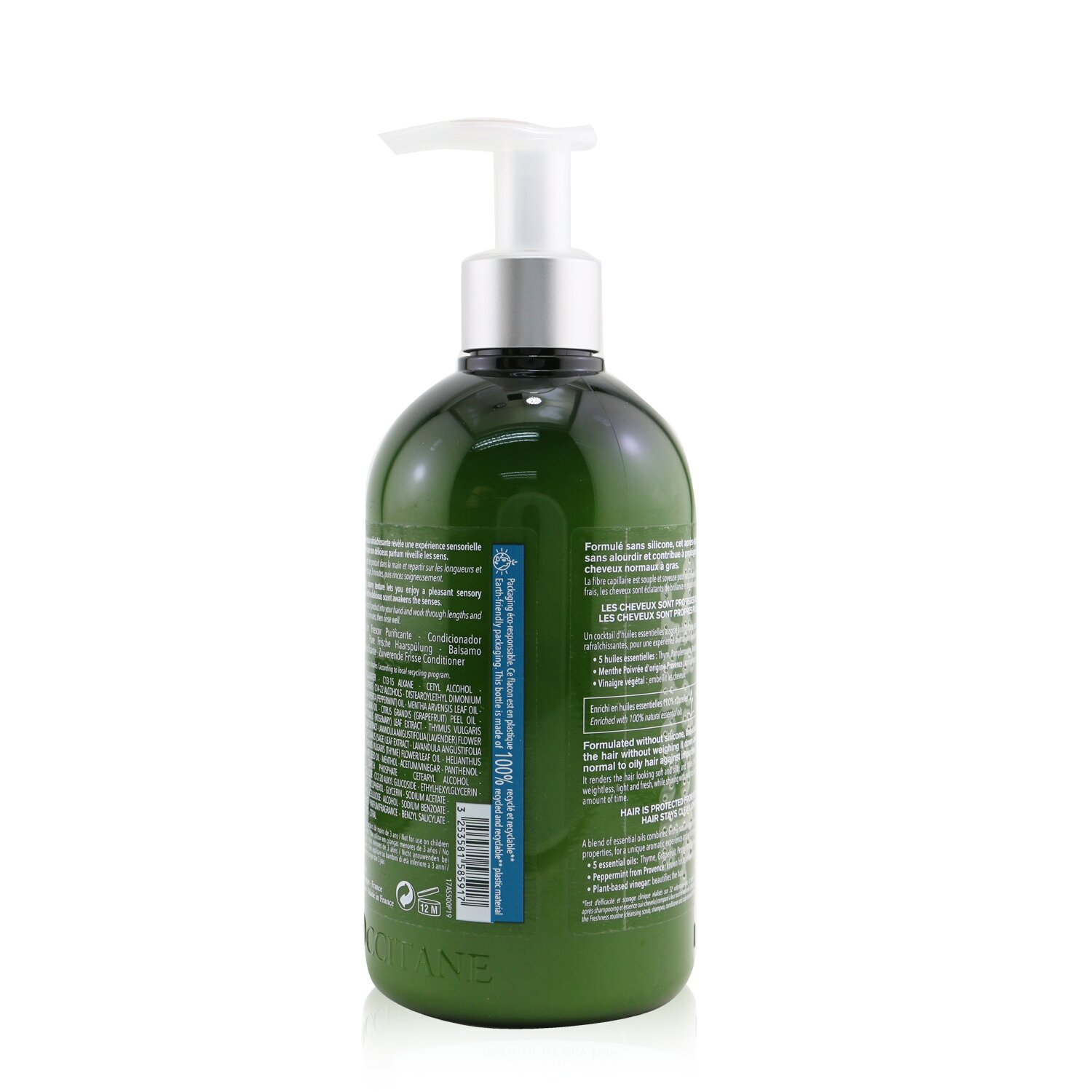 L'Occitane Aromachologie Purifying Freshness Conditioner (Normal to Oily Hair) 500ml/16.9oz