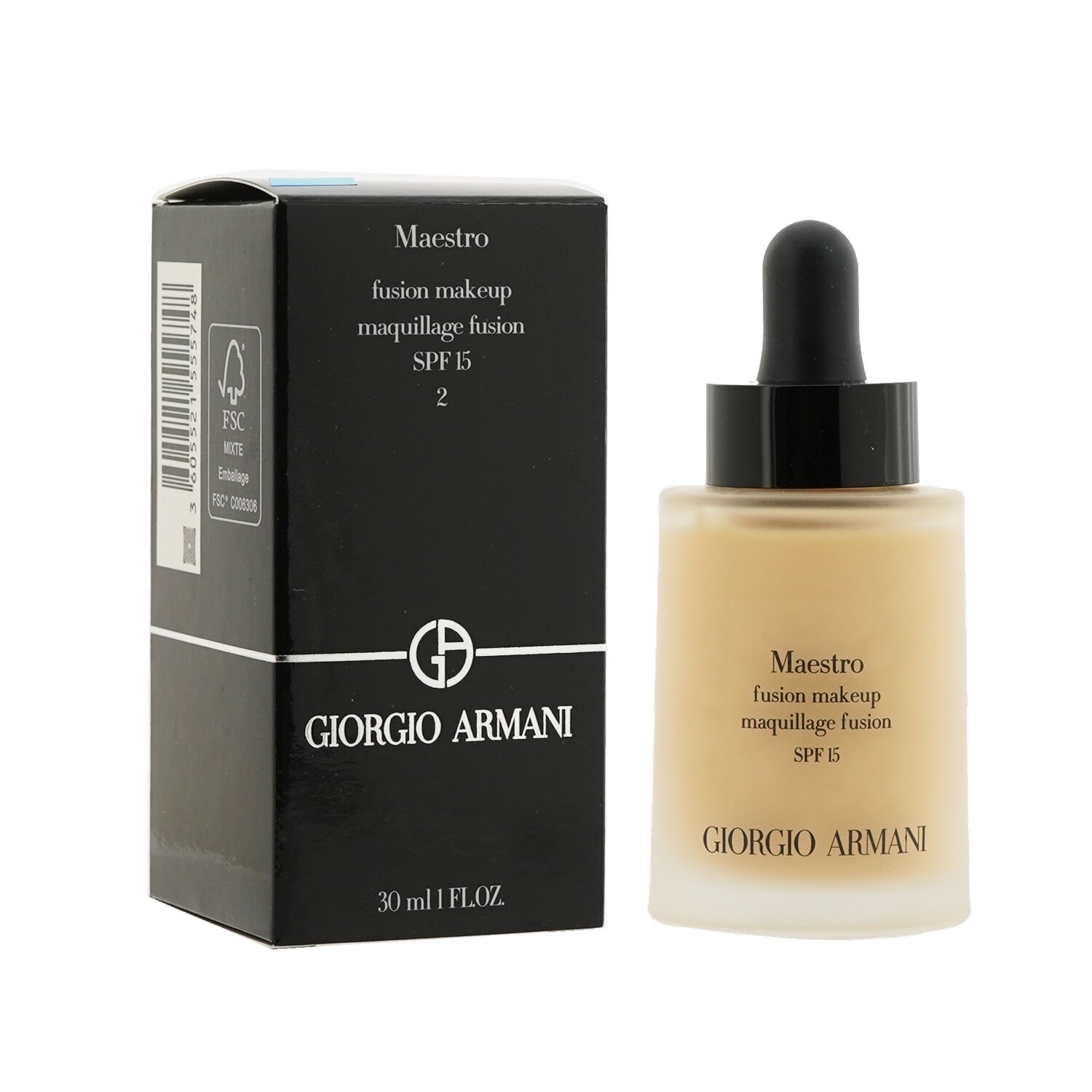 Giorgio Armani Maestro Fusion Base de Maquillaje SPF 15 2 30ml 1oz Strawberrynet CAM