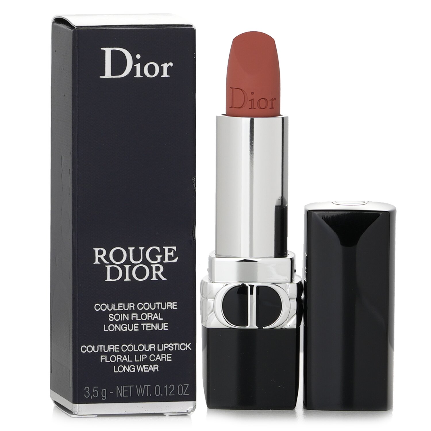 Christian Dior Rouge Dior Couture գույնի վերալիցքավորվող շրթներկ 3.5g/0.12oz