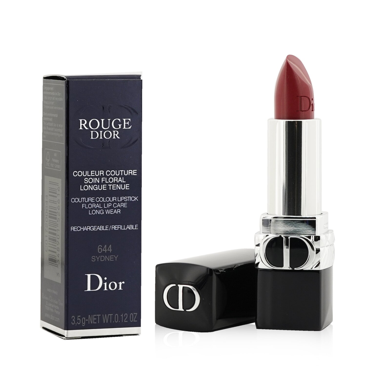Christian Dior Rouge Dior Couture Colour Refillable Lipstick 3.5g/0.12oz
