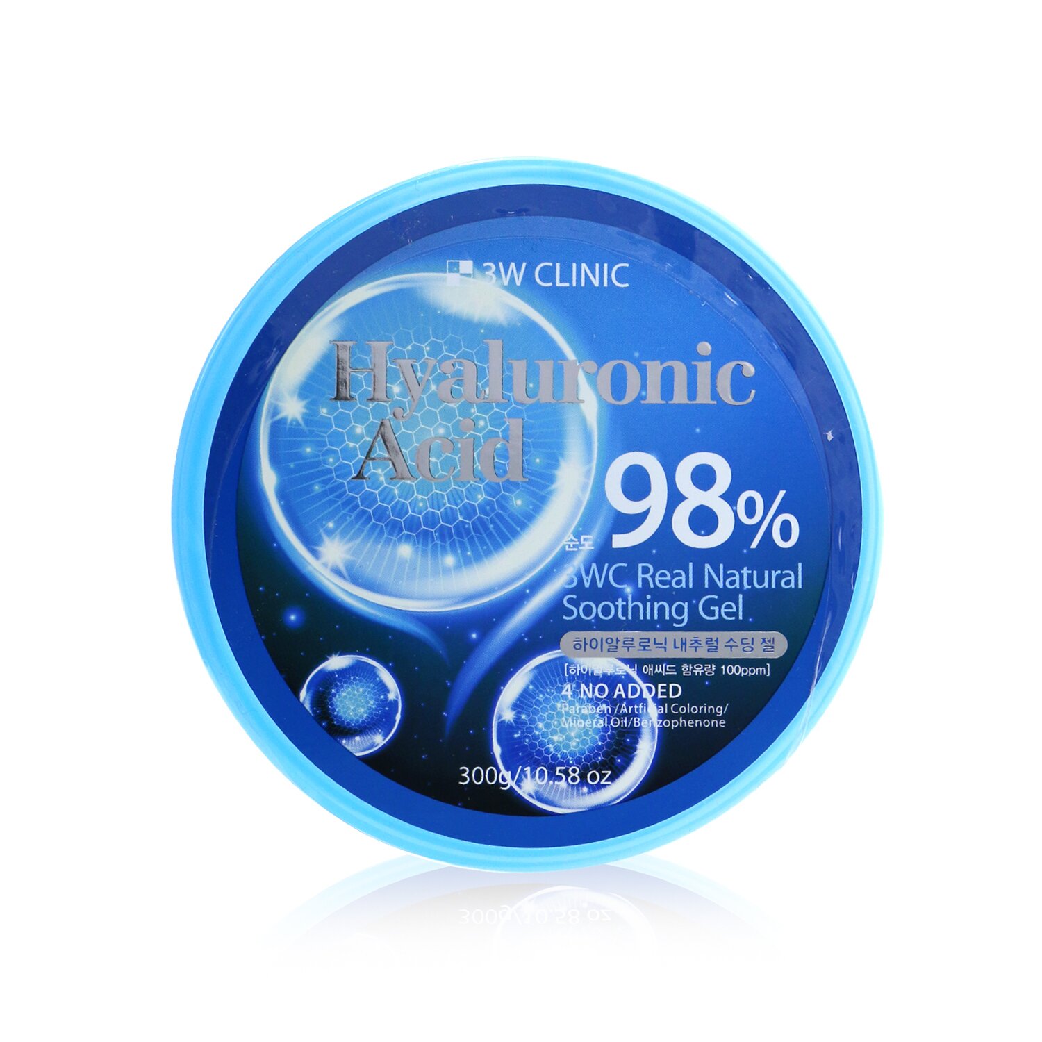 3Wクリニック 3W Clinic 98% ヒアルロン酸 ナチュラル スージング ジェル 300g/10.58oz