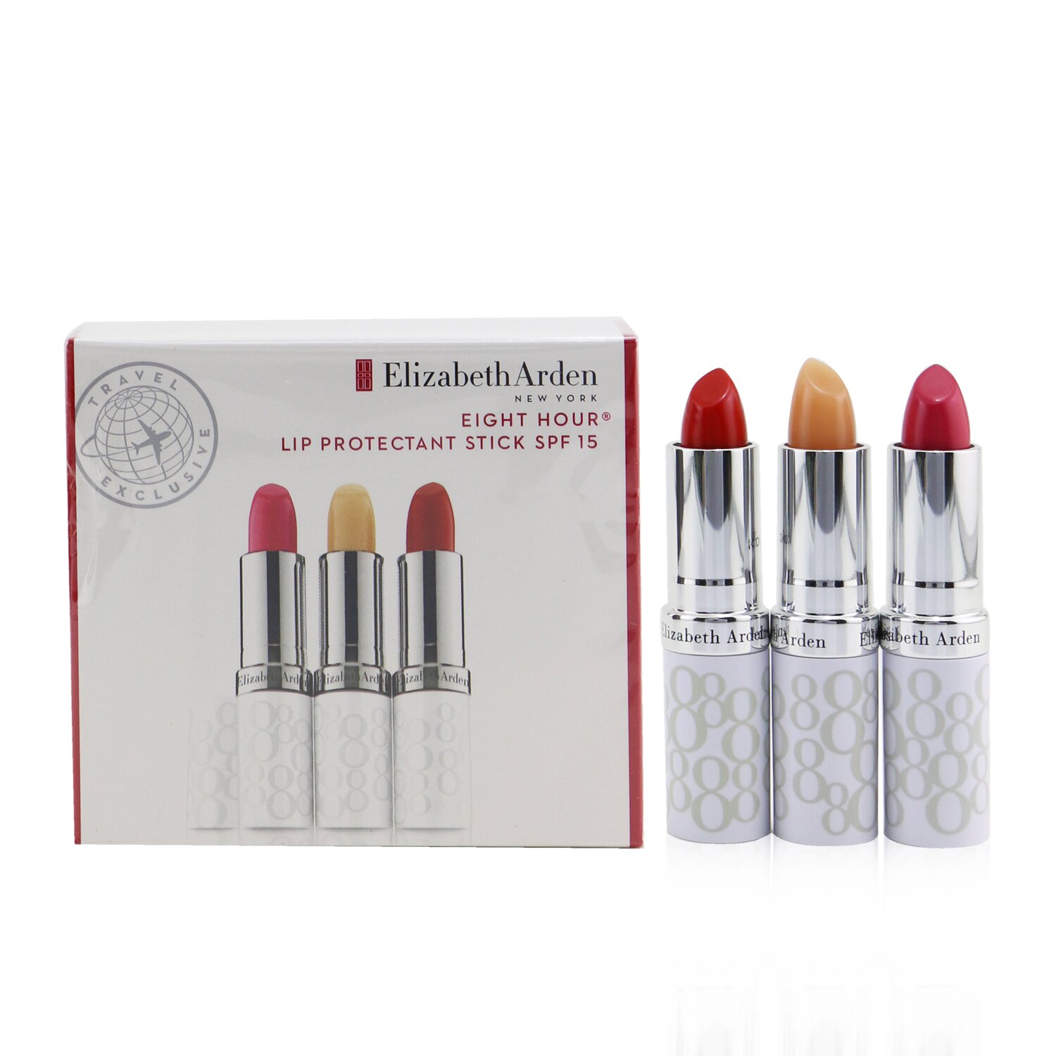 Elizabeth Arden Eight Hour Cream Lip Protectant Stick SPF 15 Trio (3x Cream Lip Stick) 3x3.7g/0.13oz