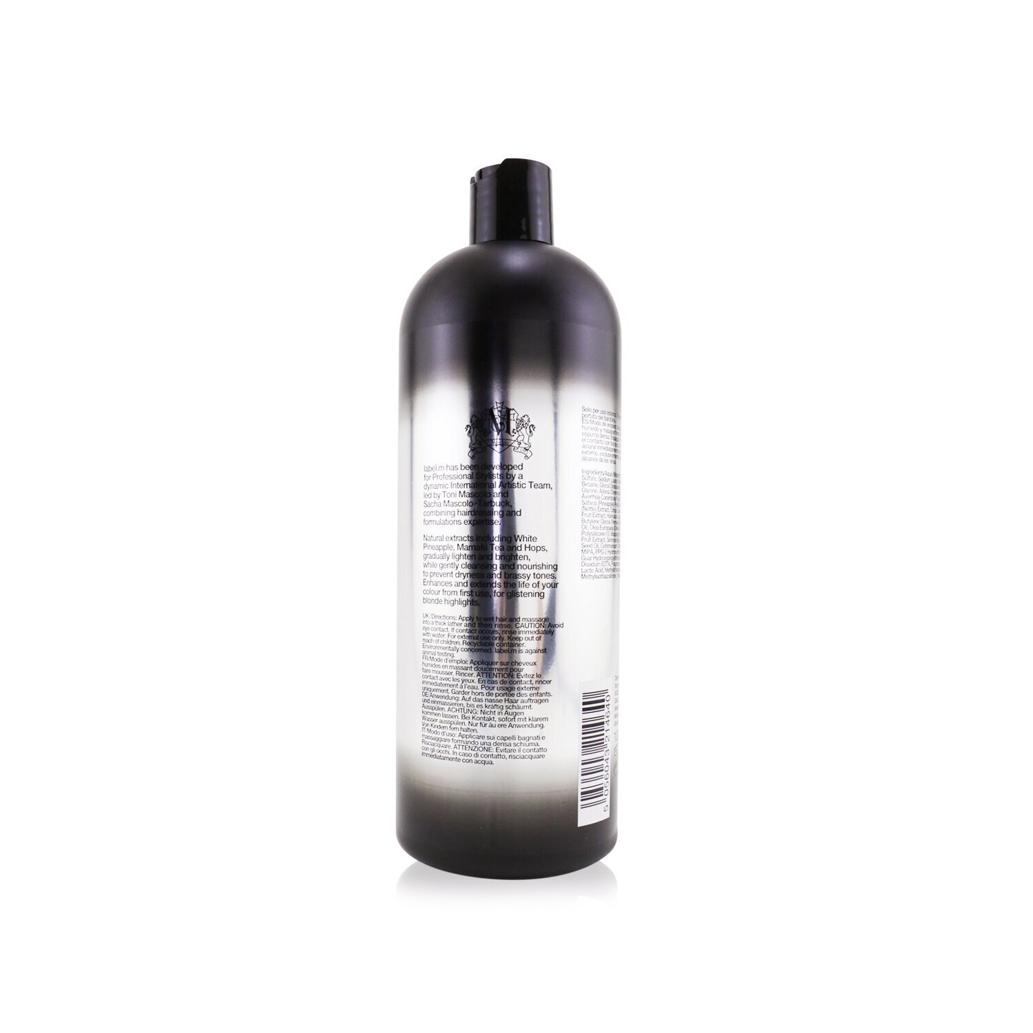 Label.M Brightening Blonde Shampoo (Exp. Date: 11/2021) 1000ml/33.8oz