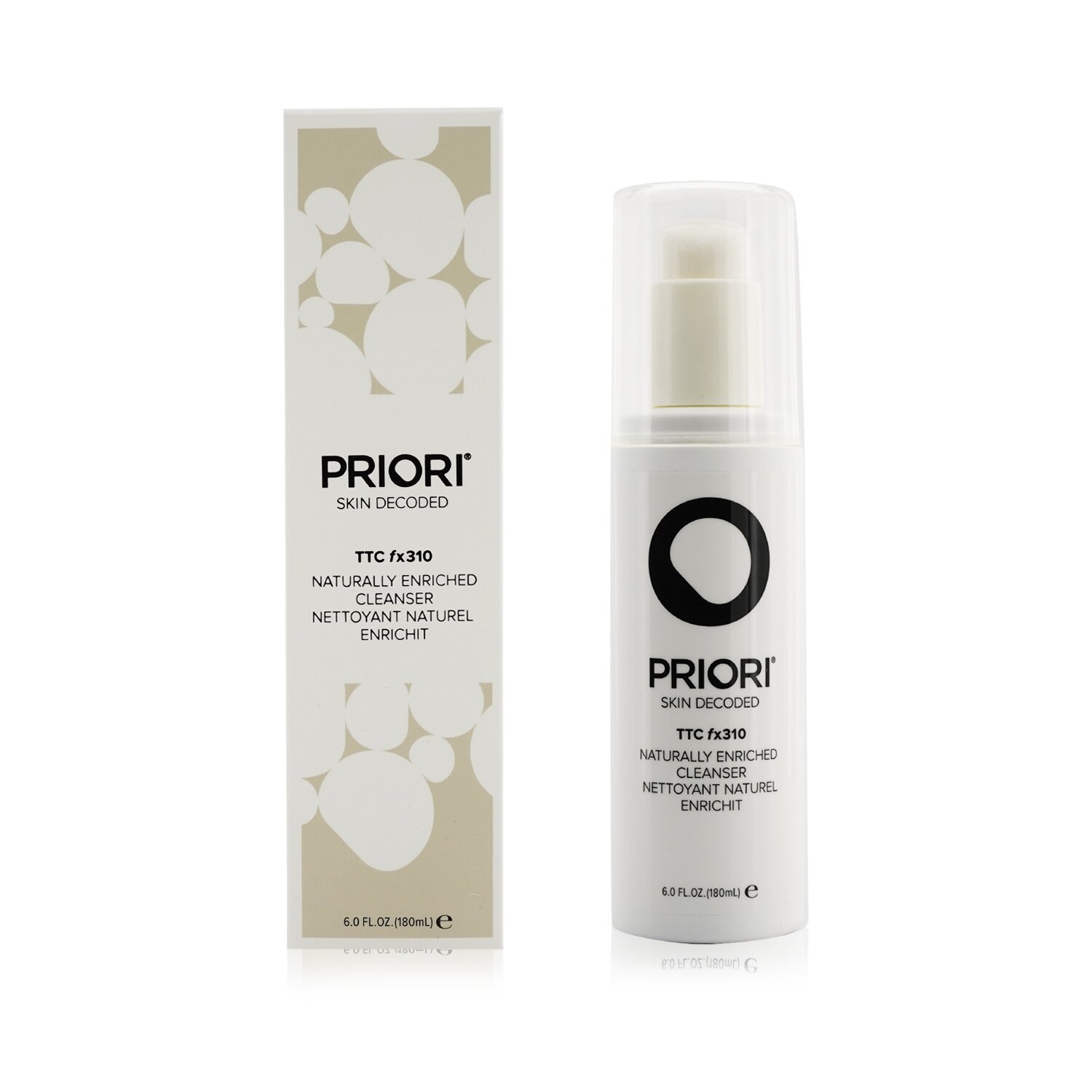 Priori TTC fx360 Peel & Mascarilla de Enzima Natural (Fecha Vto.: 09/2021) 120ml/4oz