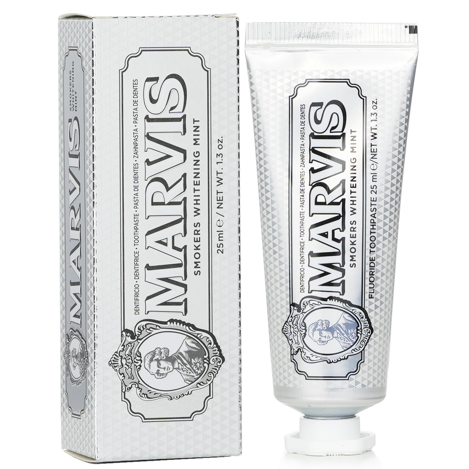 Marvis Smokers Whitening Mint Toothpaste (Travel Size) 25ml/1.29oz