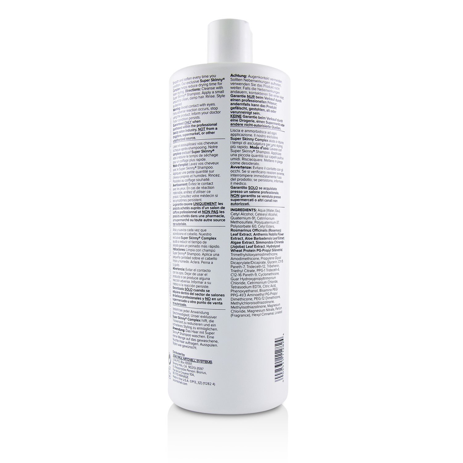 Paul Mitchell بلسم يقي من التلف وينعم التجعدات Super Skinny 1000ml/33.8oz