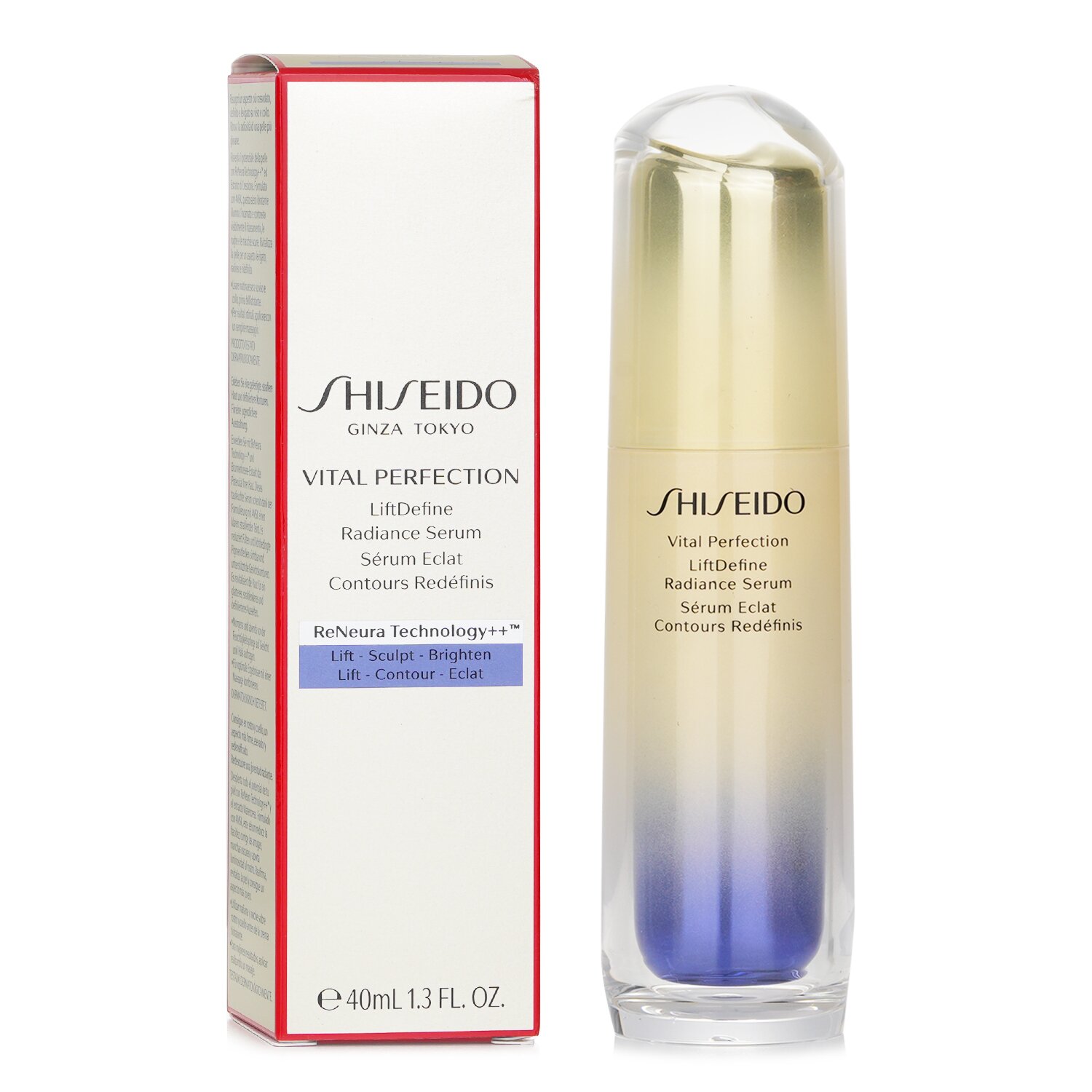 Shiseido Vital Perfection LiftDefine Suero de Resplandor 40ml/1.3oz