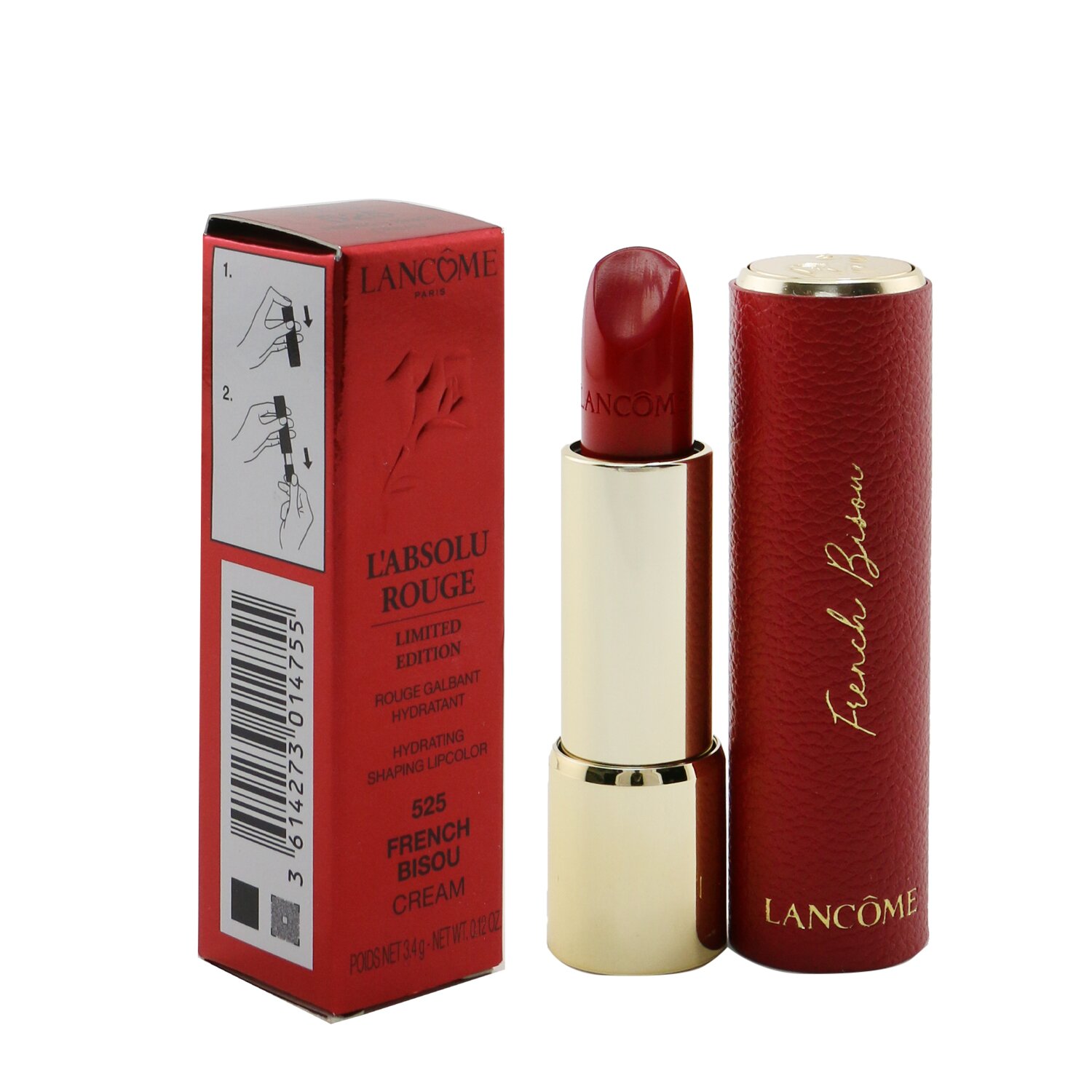 Lancome L' Absolu Rouge Hydrating Shaping Lipcolor (Limited Edition) 3.4g/0.12oz