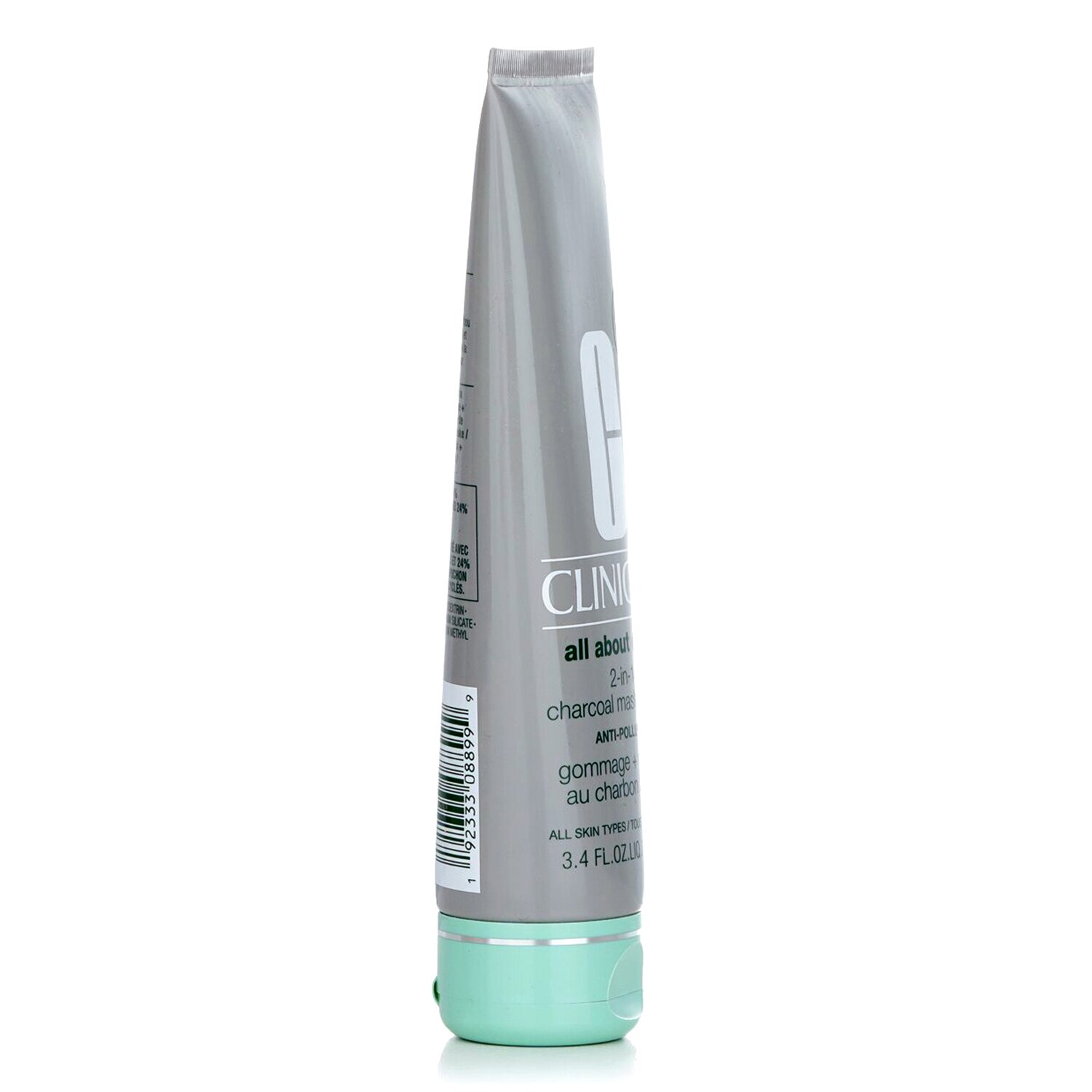 Clinique All About Clean Mặt nạ than 2 trong 1 + Tẩy tế bào chết 100ml/3.4oz