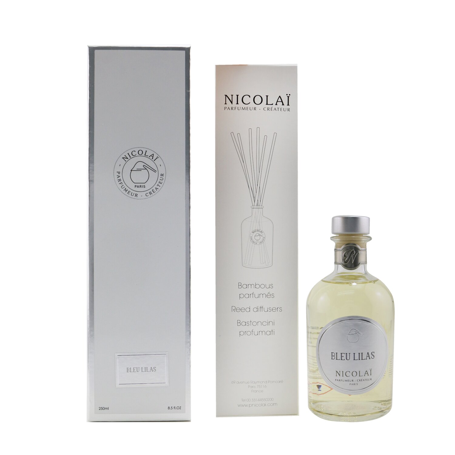 Nicolai Дифузер - Bleu Lilas 250ml/8.45oz