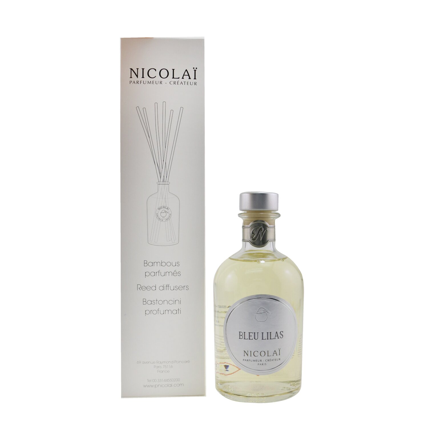 Nicolai Дифузер - Bleu Lilas 250ml/8.45oz