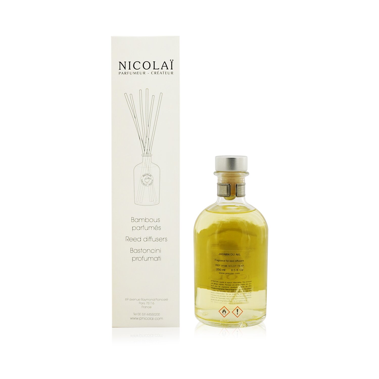 Nicolai معطر جو - Jasmin Du Nil 250ml/8.45oz