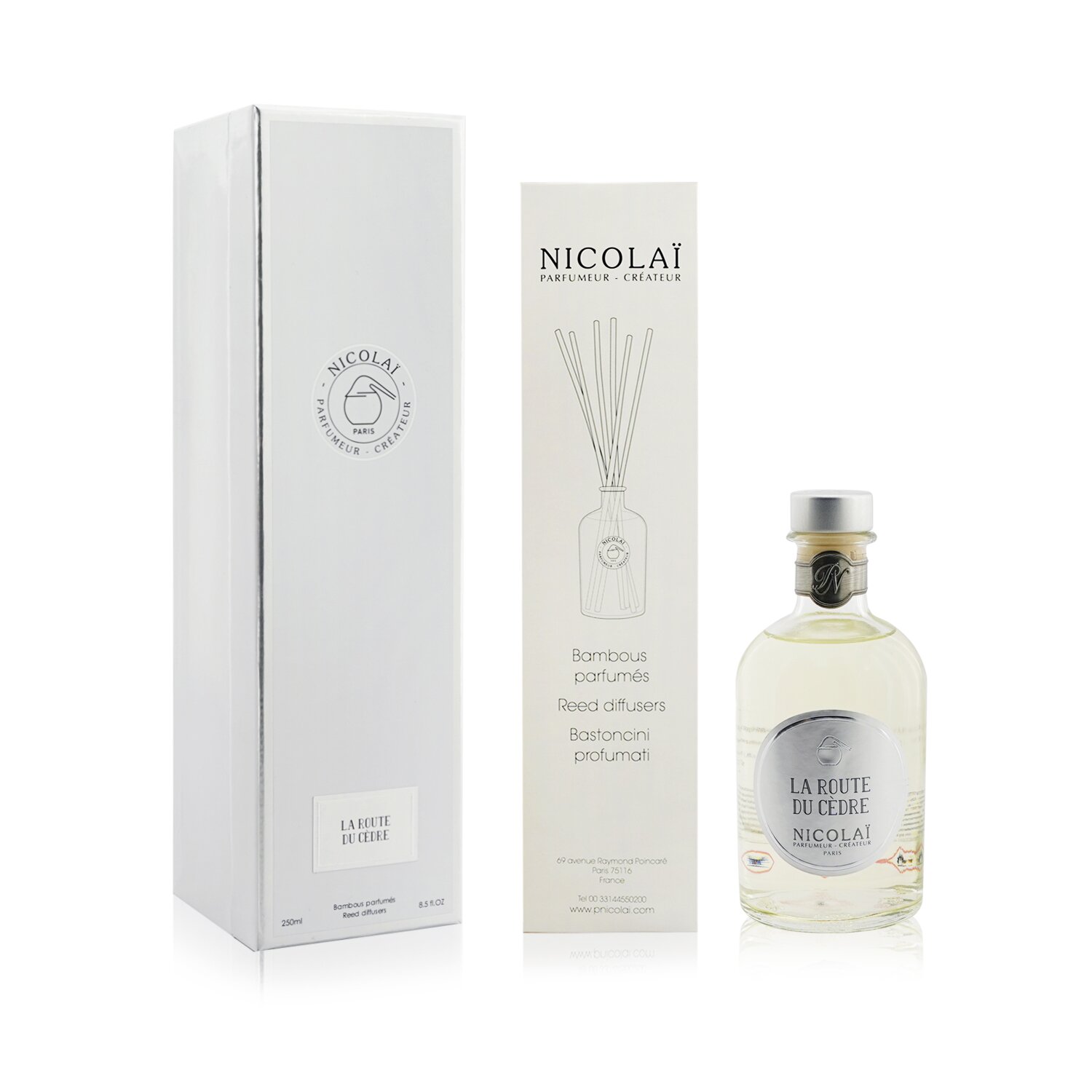 Nicolai Diffuser - La Route Du Cedre 250ml/8.45oz