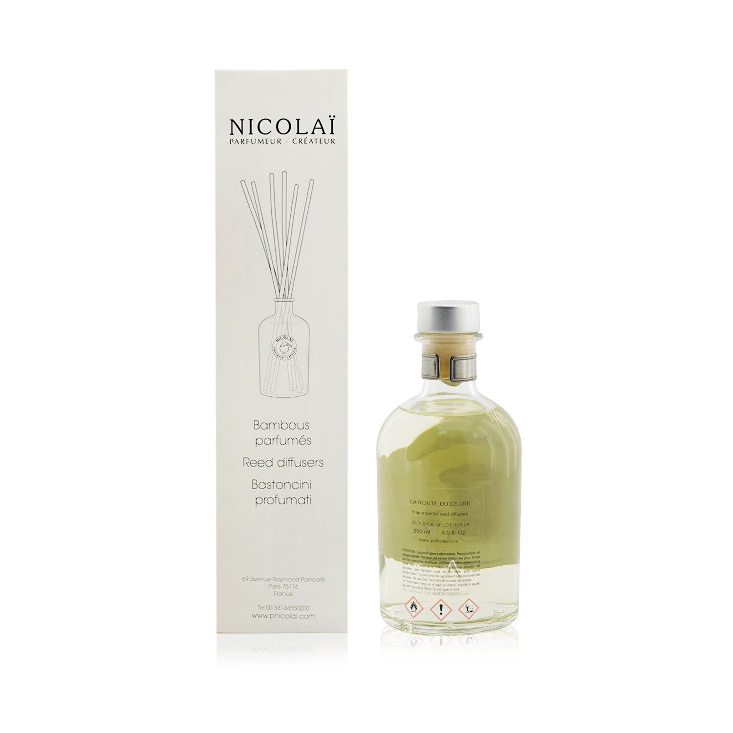 Nicolai Diffuser - La Route Du Cedre 250ml/8.45oz