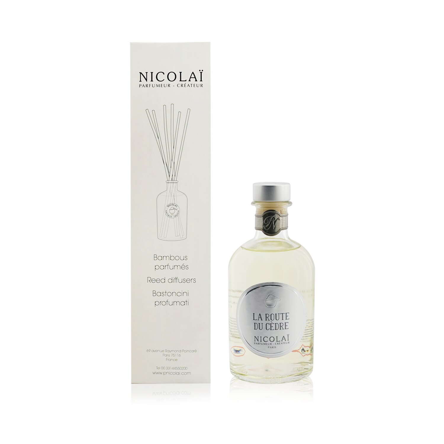 Nicolai Diffuser - La Route Du Cedre 250ml/8.45oz