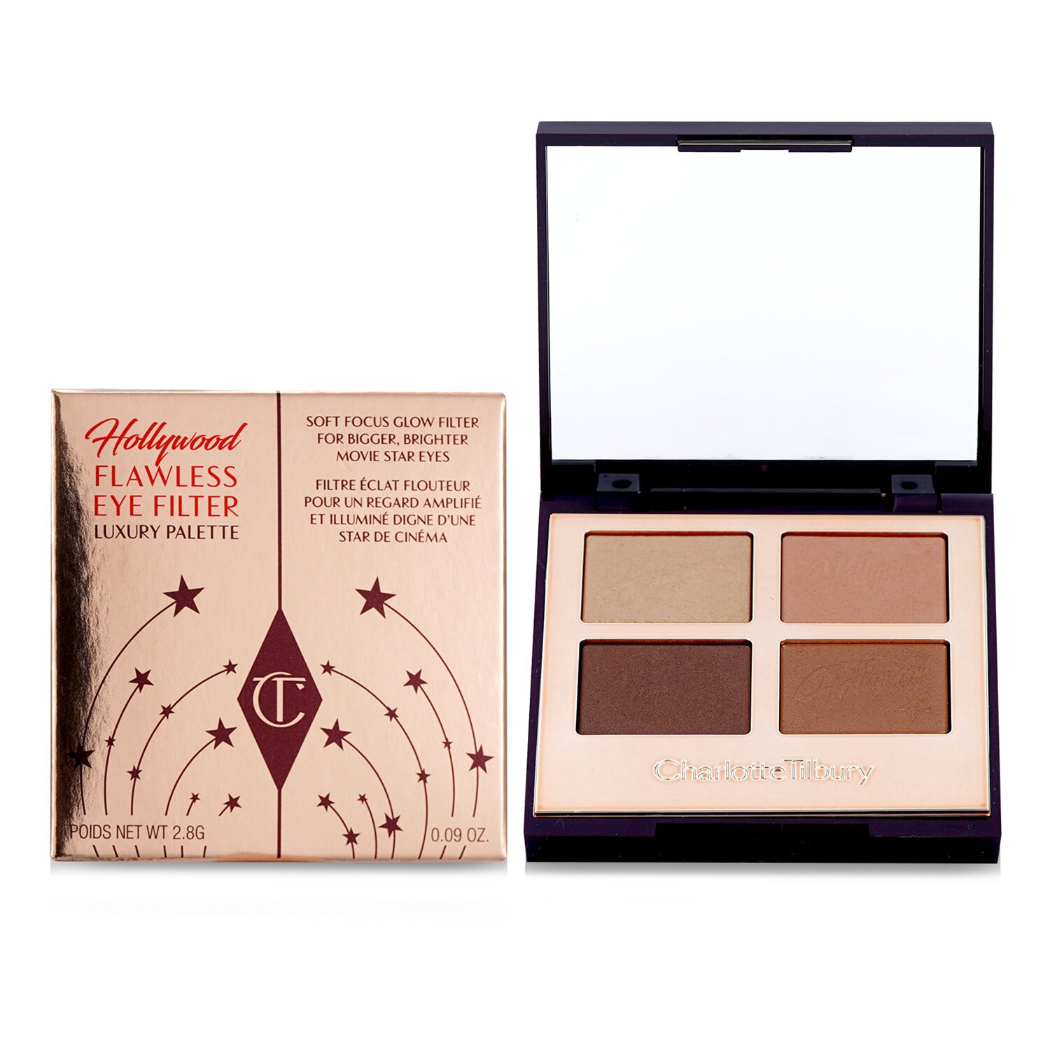 Charlotte Tilbury Hollywood Flawless Eye Filter Luxury Palette 2.8g/0.09oz