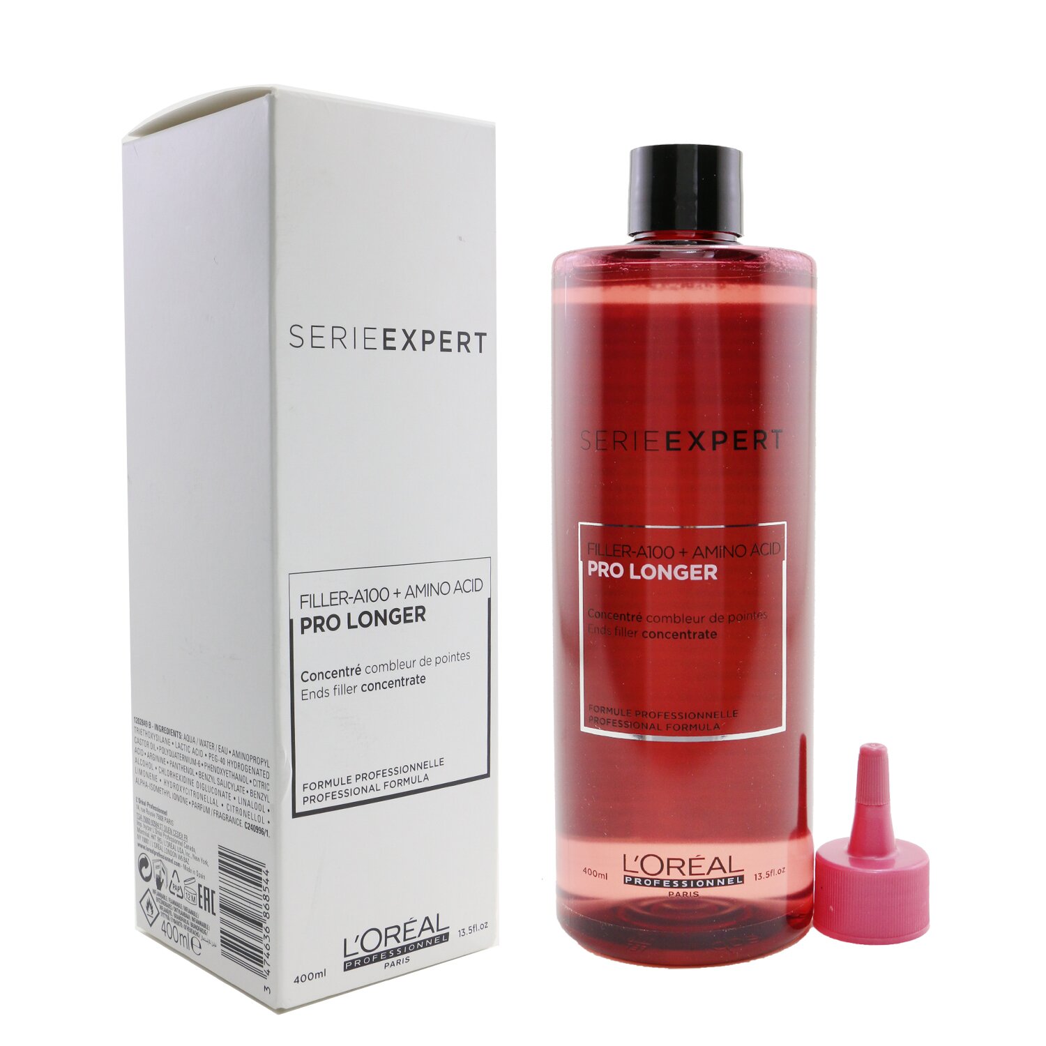 L'Oreal Professionnel Serie Expert - Pro Longer Filler-A100 + Amino Acid Pro Longer Ends-Filler Concentrate 400ml/13.5oz